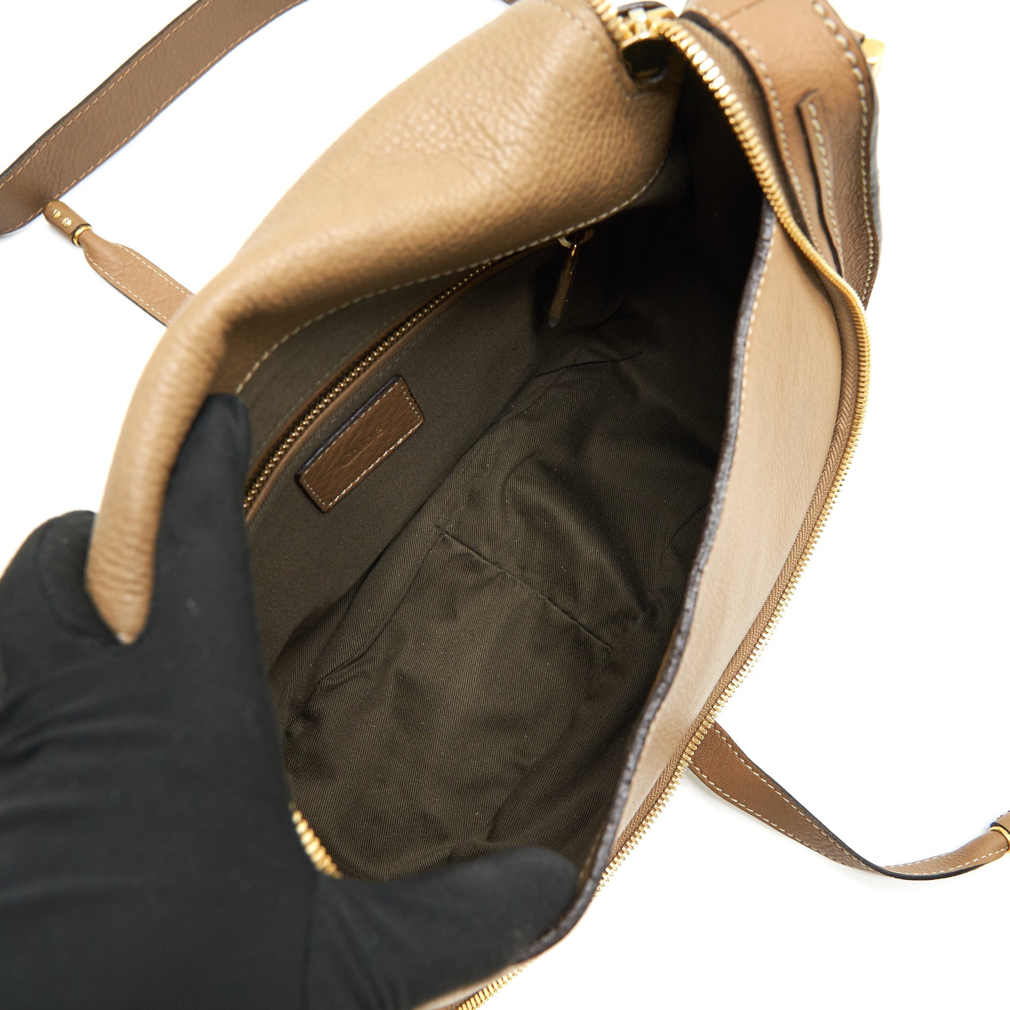 CHLOE CROSSBODY BAG IN TAN