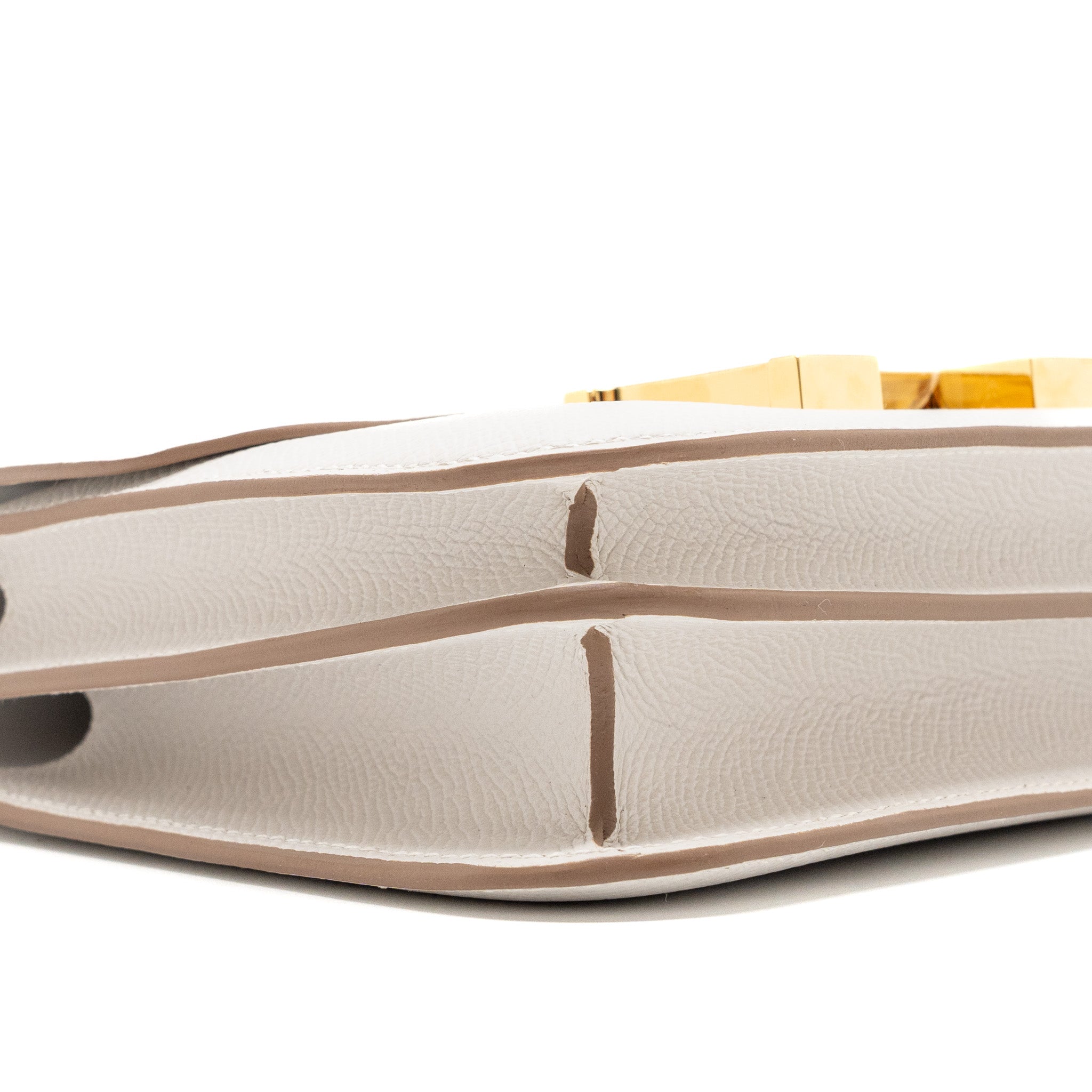 HERMES MINI CONSTANCE EPSOM GRIS PALE GHW