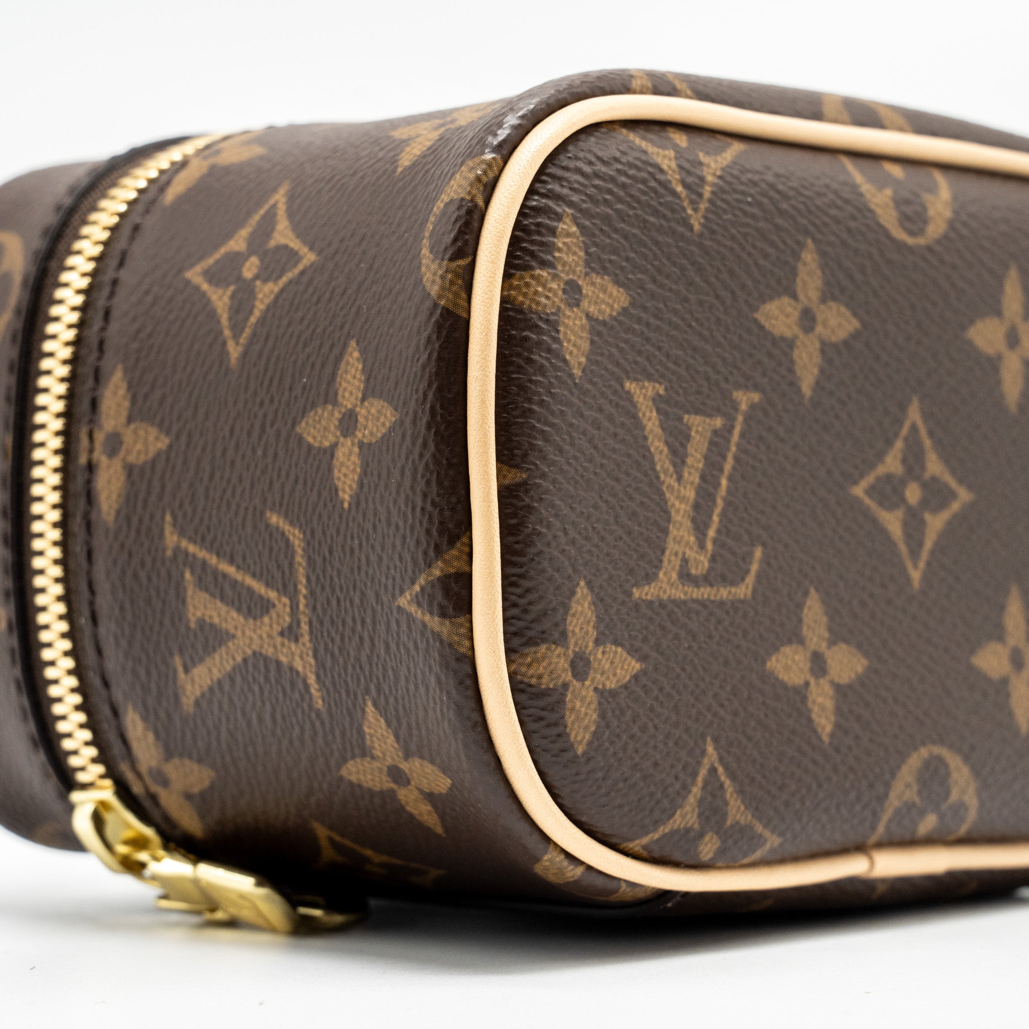 LOUIS VUITTON NICE NANO MONOGRAM CANVAS GHW
