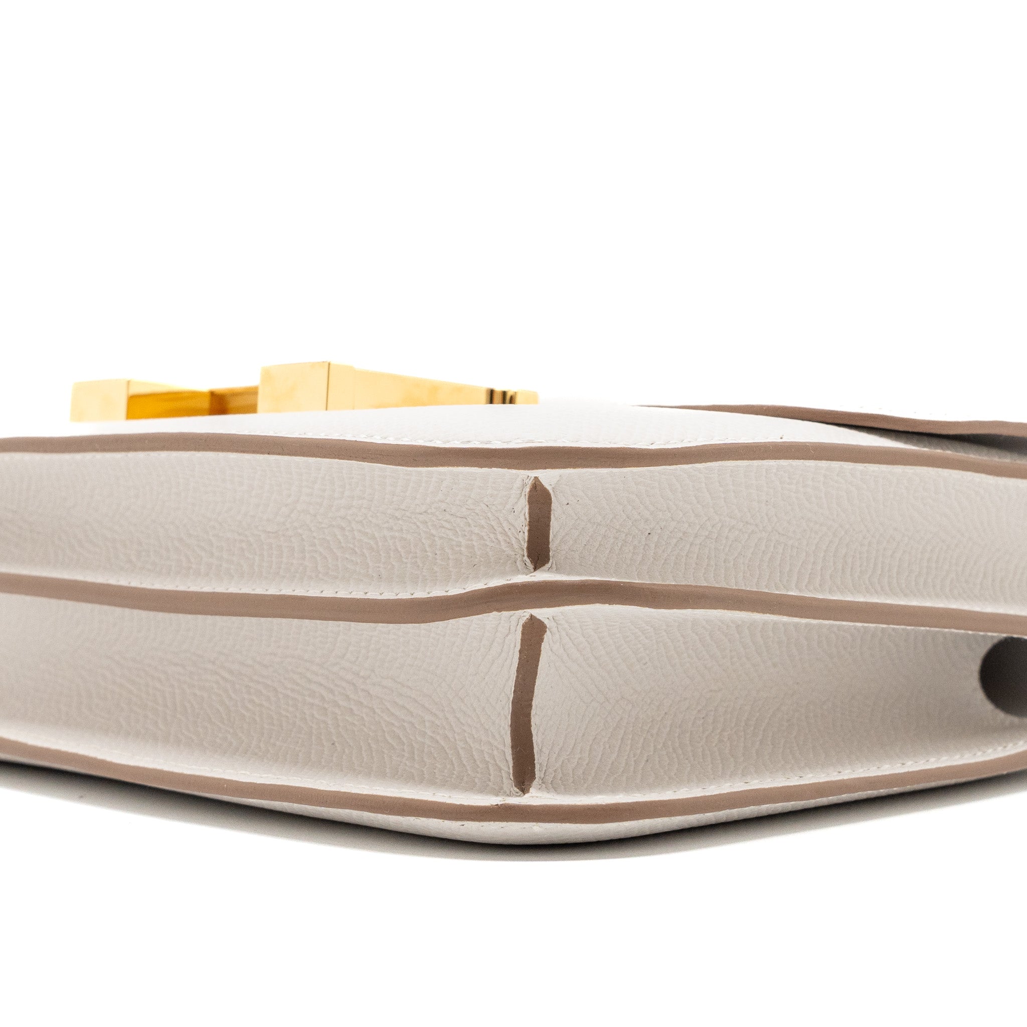 HERMES MINI CONSTANCE EPSOM GRIS PALE GHW
