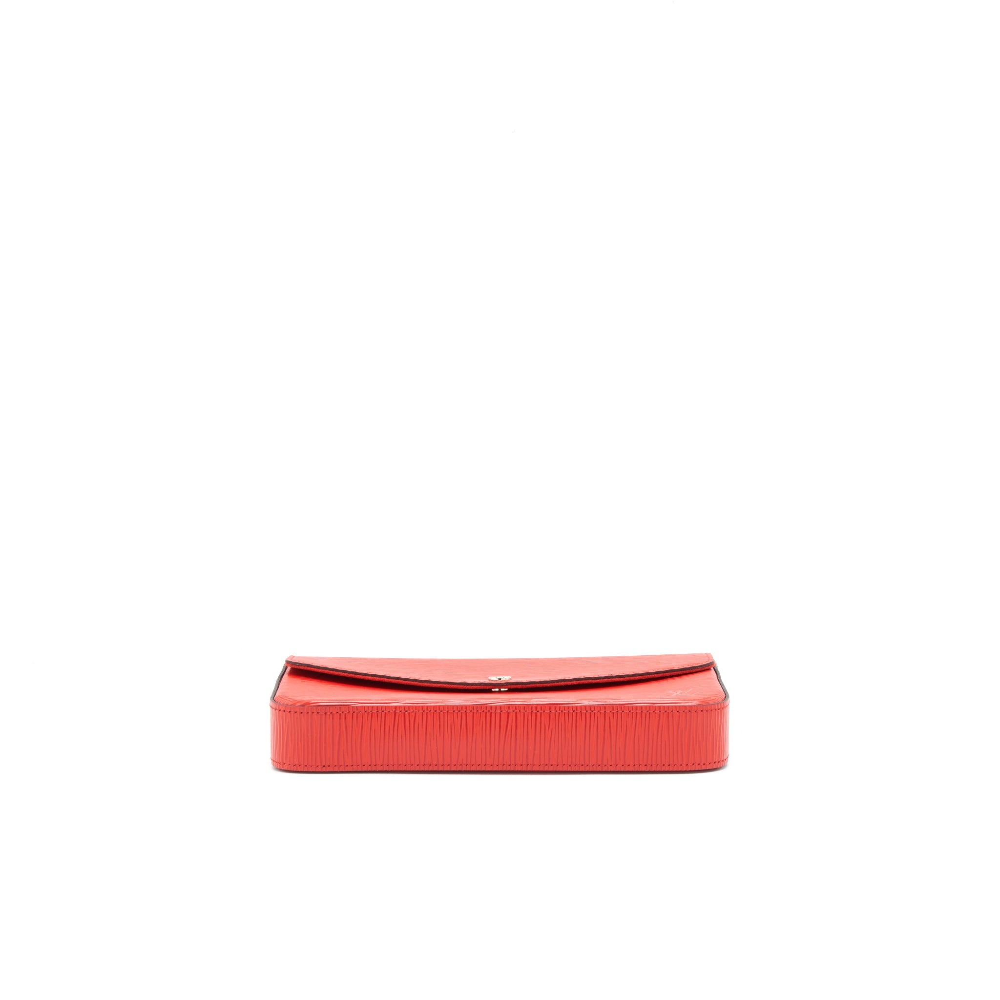 LOUIS VUITTON FELICIE POCHETTE RED SHW