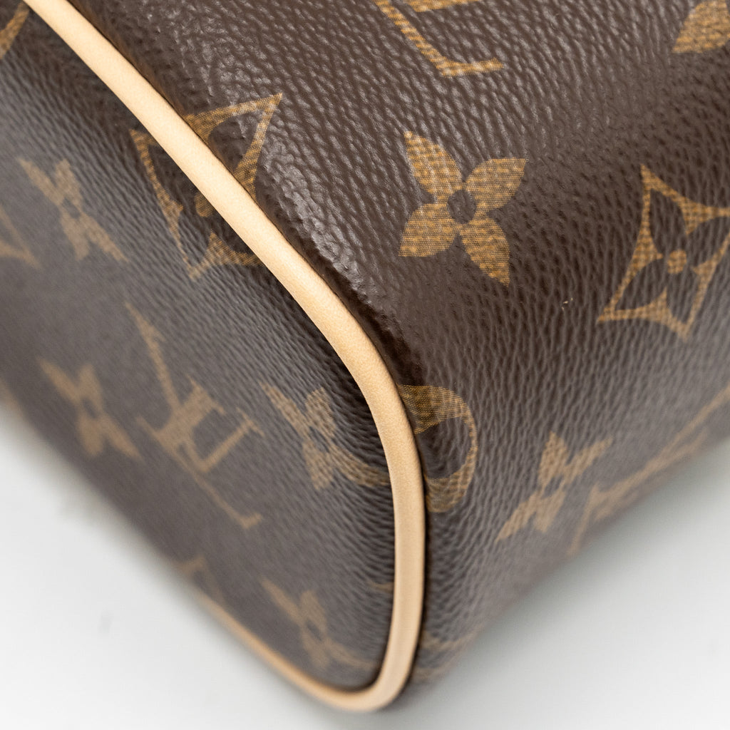 LOUIS VUITTON NICE NANO MONOGRAM CANVAS GHW