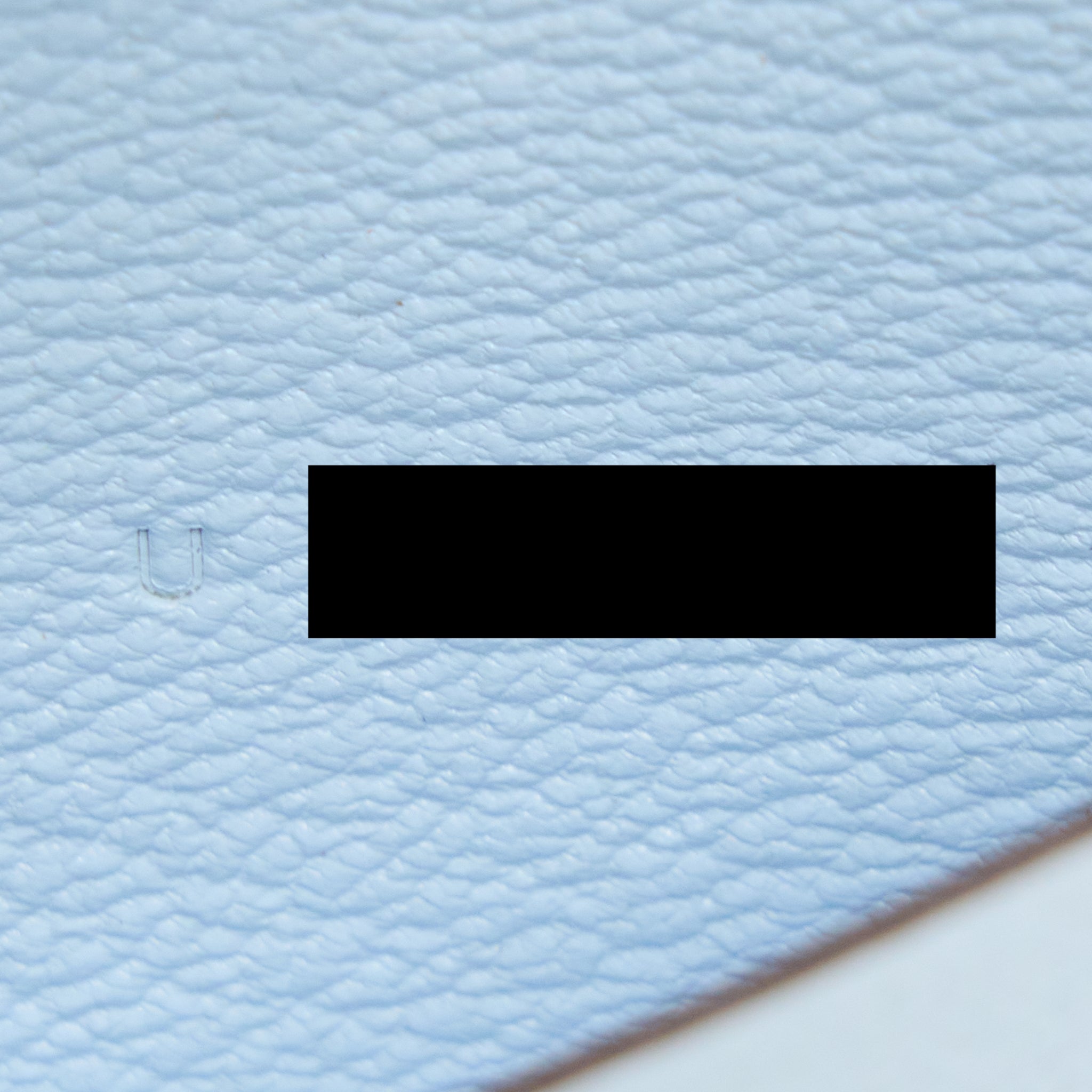HERMES BEARN CARD HOLDER MYSORE GOATSKIN BLUE BRUME GHW