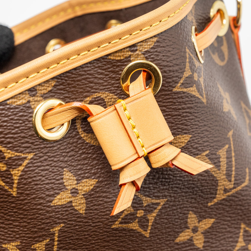 LOUIS VUITTON NANO NOE MONOGRAM CANVAS GHW