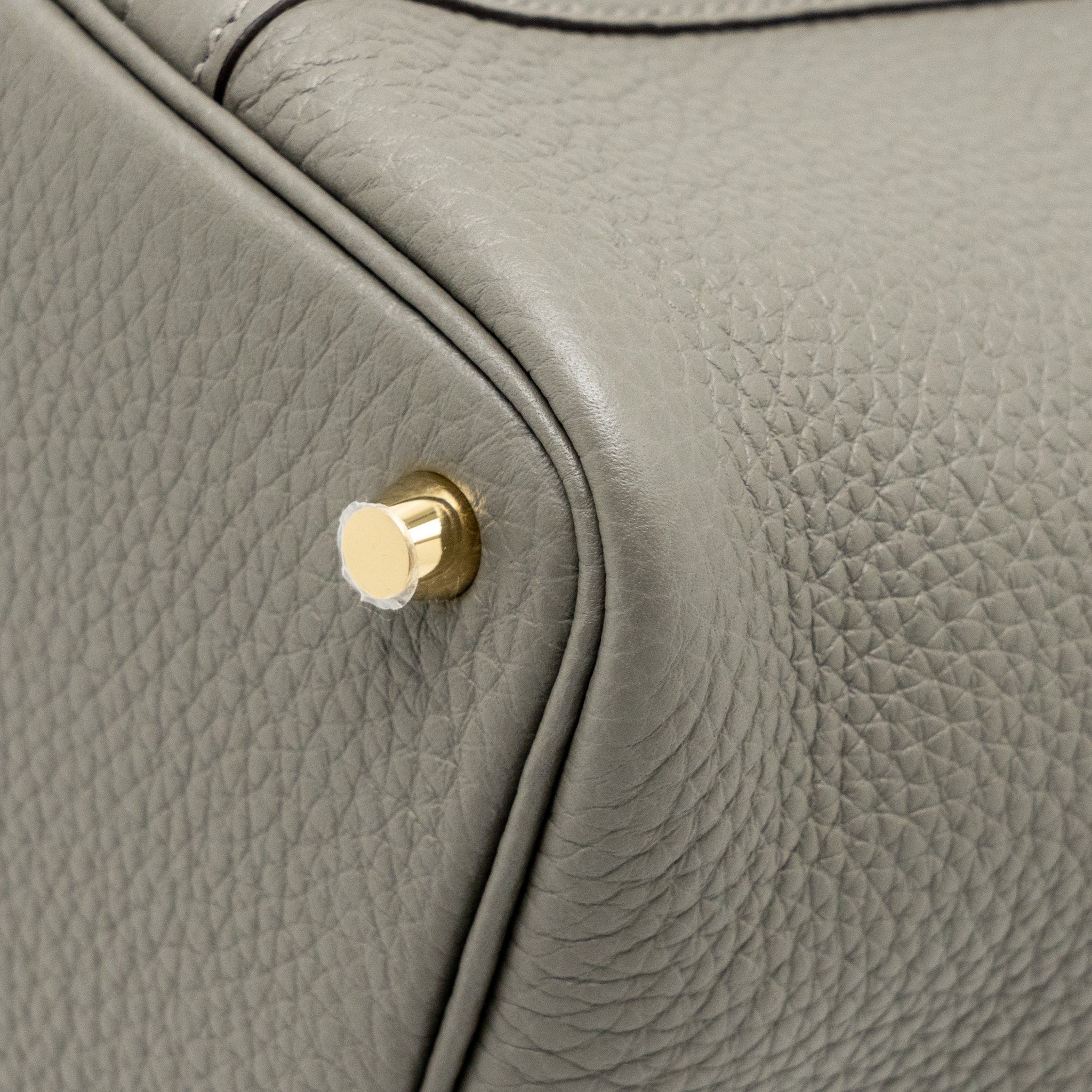 HERMES PICOTIN 18 LOCK BAG CLEMENCE 0L GRIS MEYER GHW