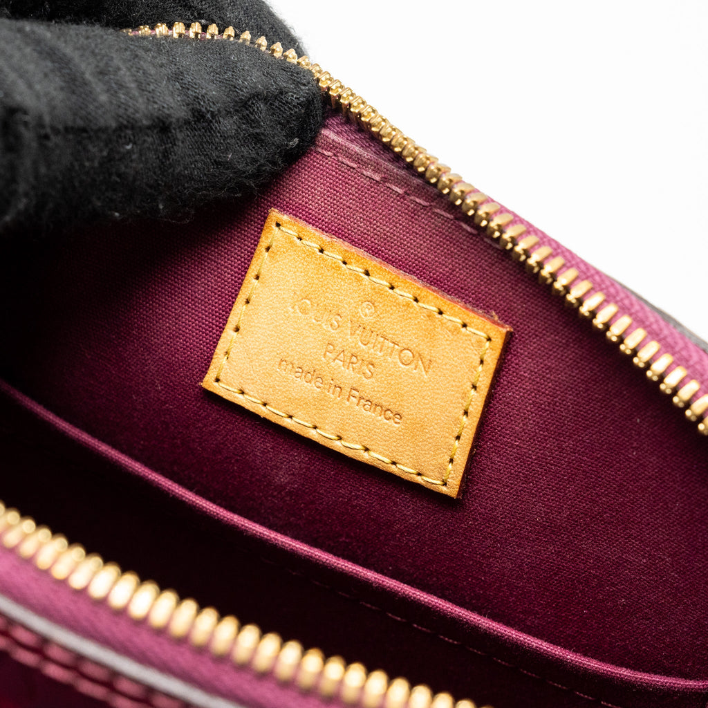 LOUIS VUITTON ALMA BB PATENT LEATHER INDIAN ROSE GHW