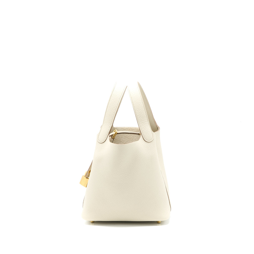 HERMES PICOTIN 18 LOCK BAG CLEMENCE BENTON GHW