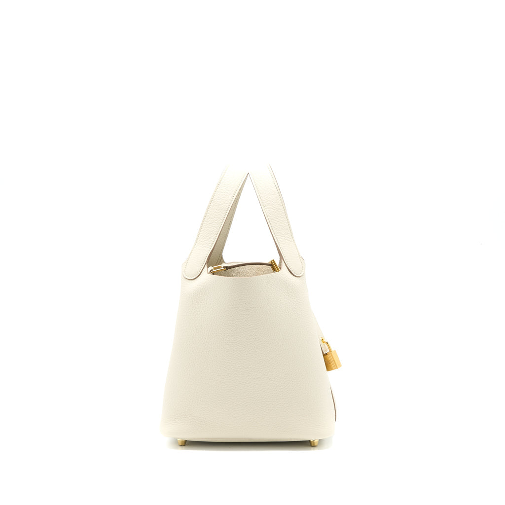HERMES PICOTIN 18 LOCK BAG CLEMENCE BENTON GHW