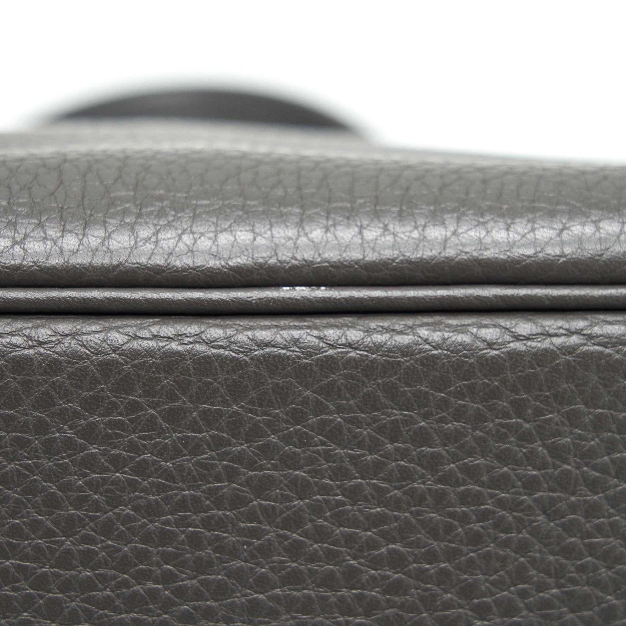 HERMES BIRKIN 35  DARK GREY SHW