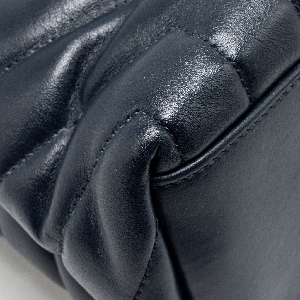 SAINT LAURENT/YSL MEDIUM LOU LOU BAG CALFSKIN DARK BLUE SHW