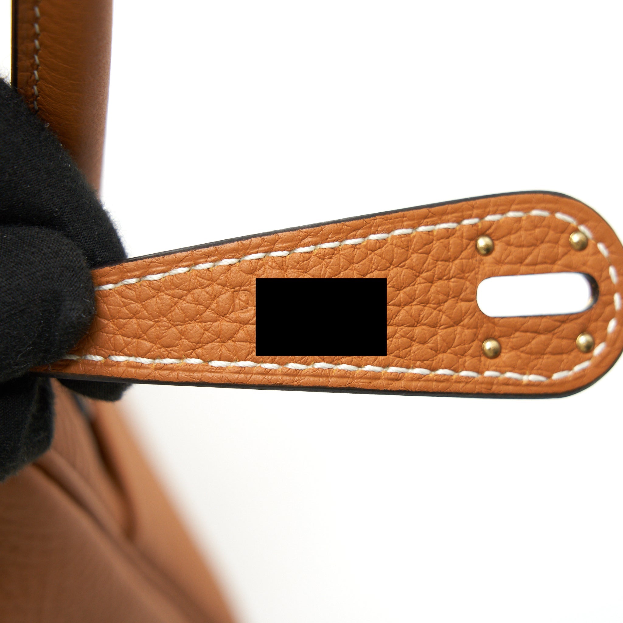 HERMES LINDY 26 TOFFEE CLEMENCE GHW