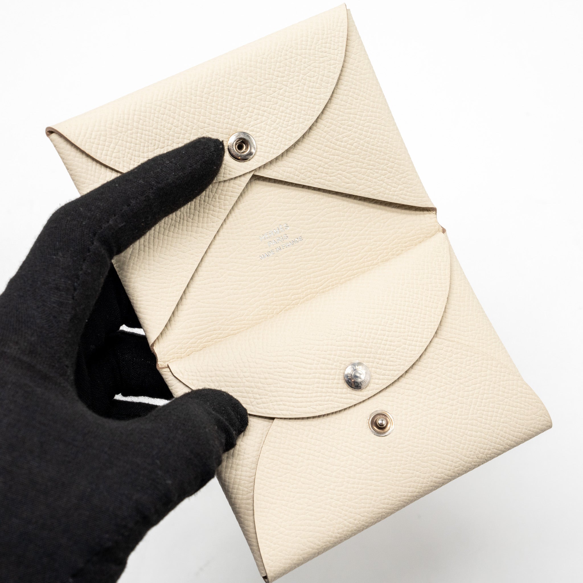 HERMES CALVI DUO CARD HOLDER EPSOM CRAIE SHW