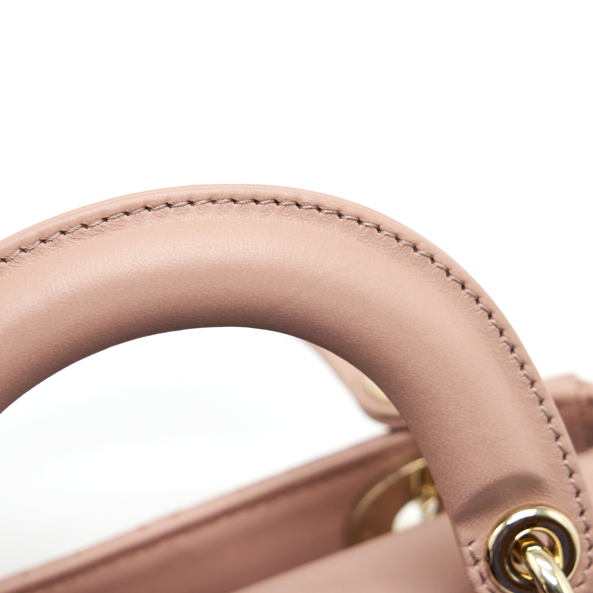 DIOR MINI LADY DIOR LAMBSKIN PINK GHW