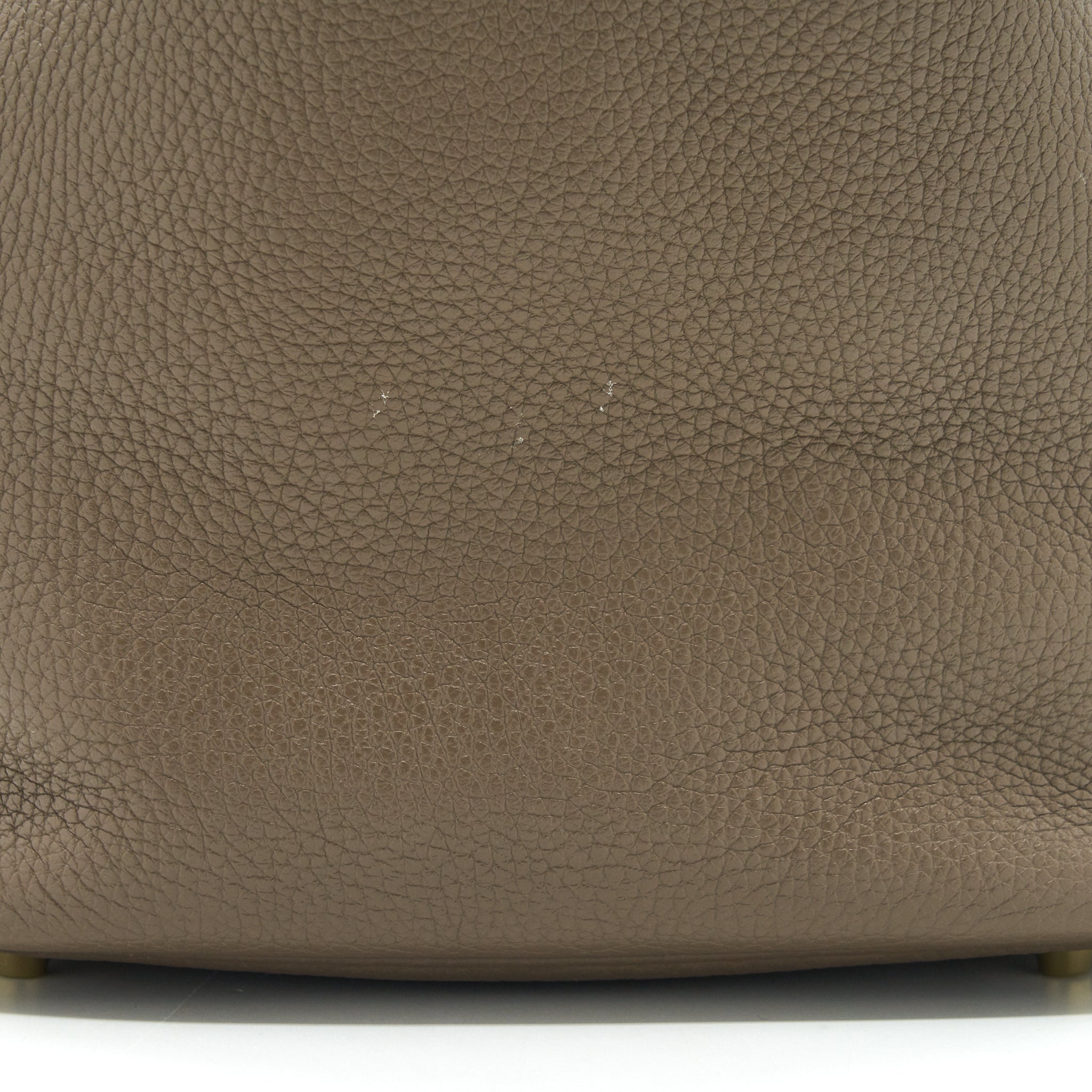 HERMES PICOTIN 22 LOCK BAG ETOUPE GHW
