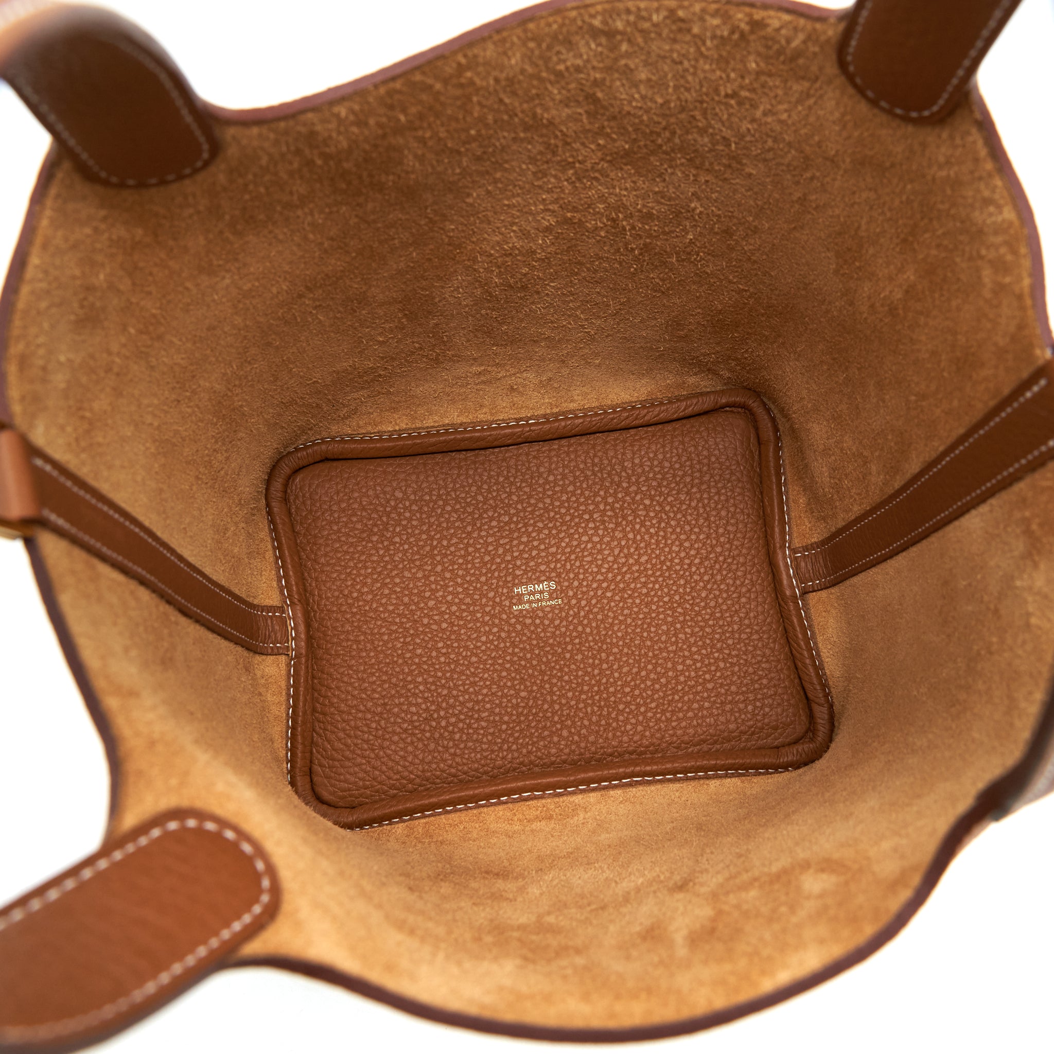 HERMES PICOTIN 18 CLEMENCE GOLD GHW