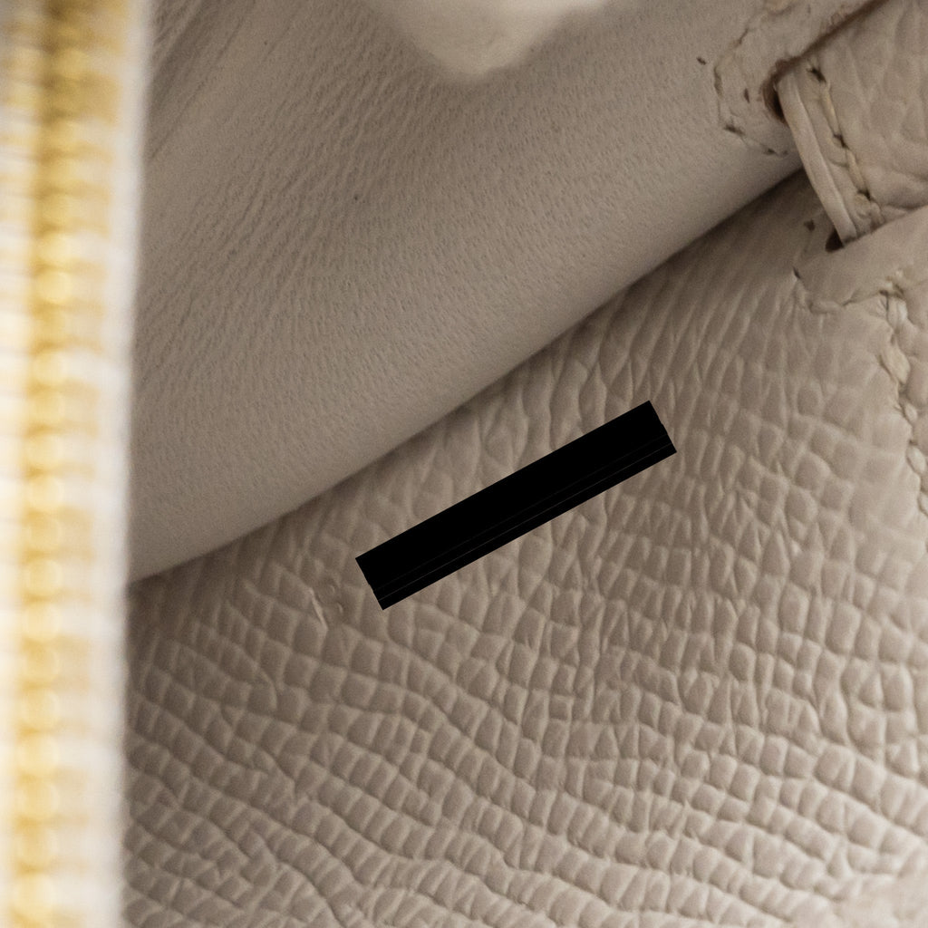 HERMES KELLY TO GO EPSOM GRIS PALE GHW