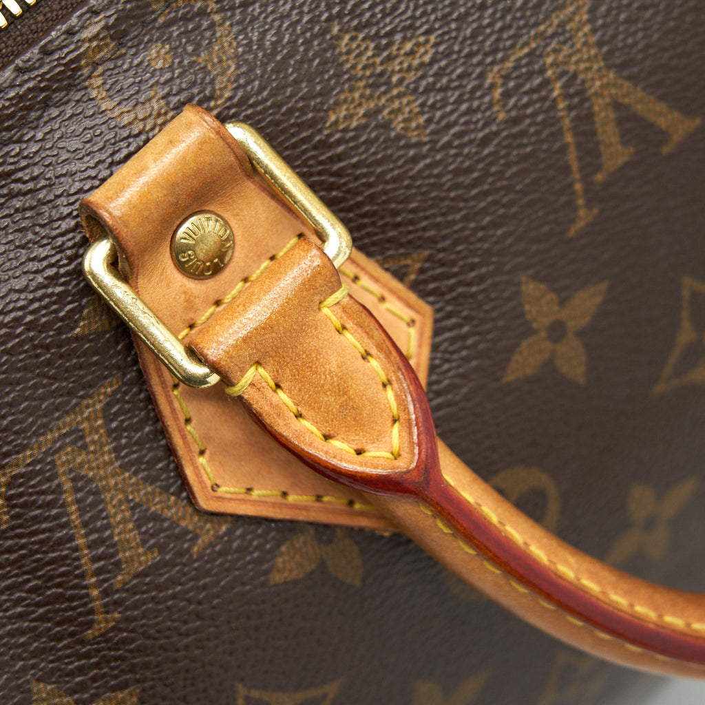 LOUIS VUITTON SPEEDY25 WITH STRAP MONOGRAM CANVAS