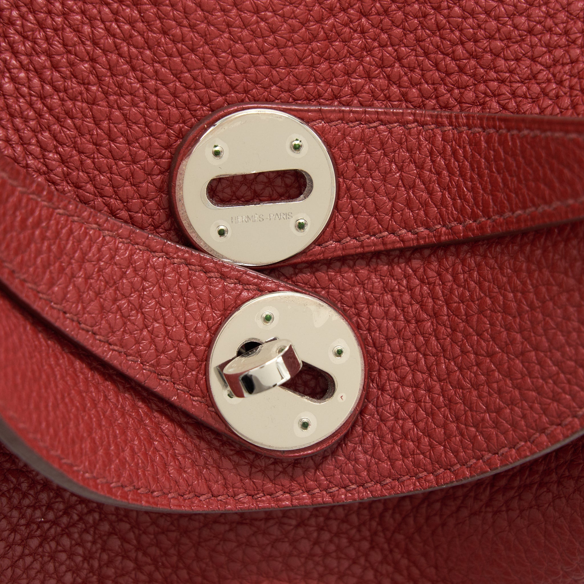 HERMES LINDY 30 CK54 ROUGH GARANCE SHW