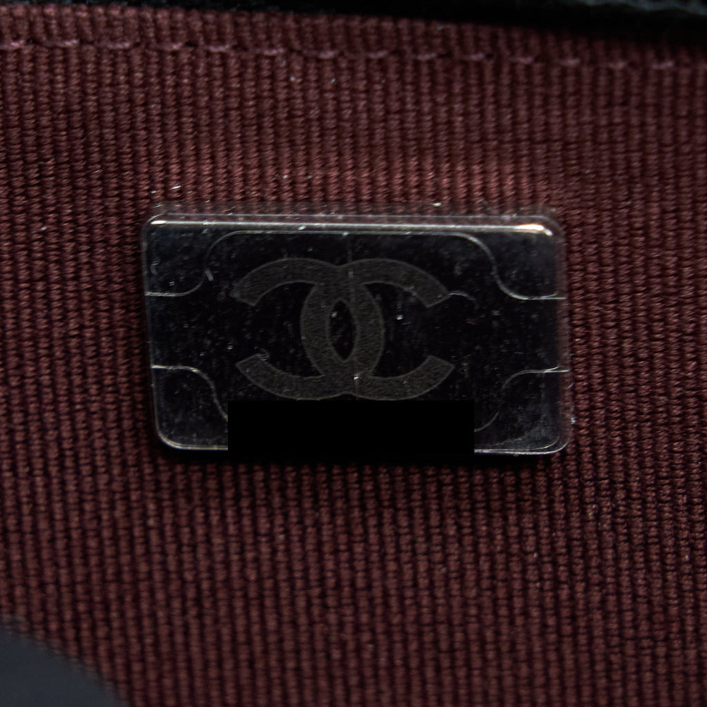 CHANEL CLASSIC WALLET ON CHAIN CAVIAR BLACK SHW(MICROCHIP)