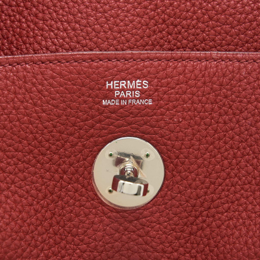 HERMES LINDY 30 CK54 ROUGH GARANCE SHW