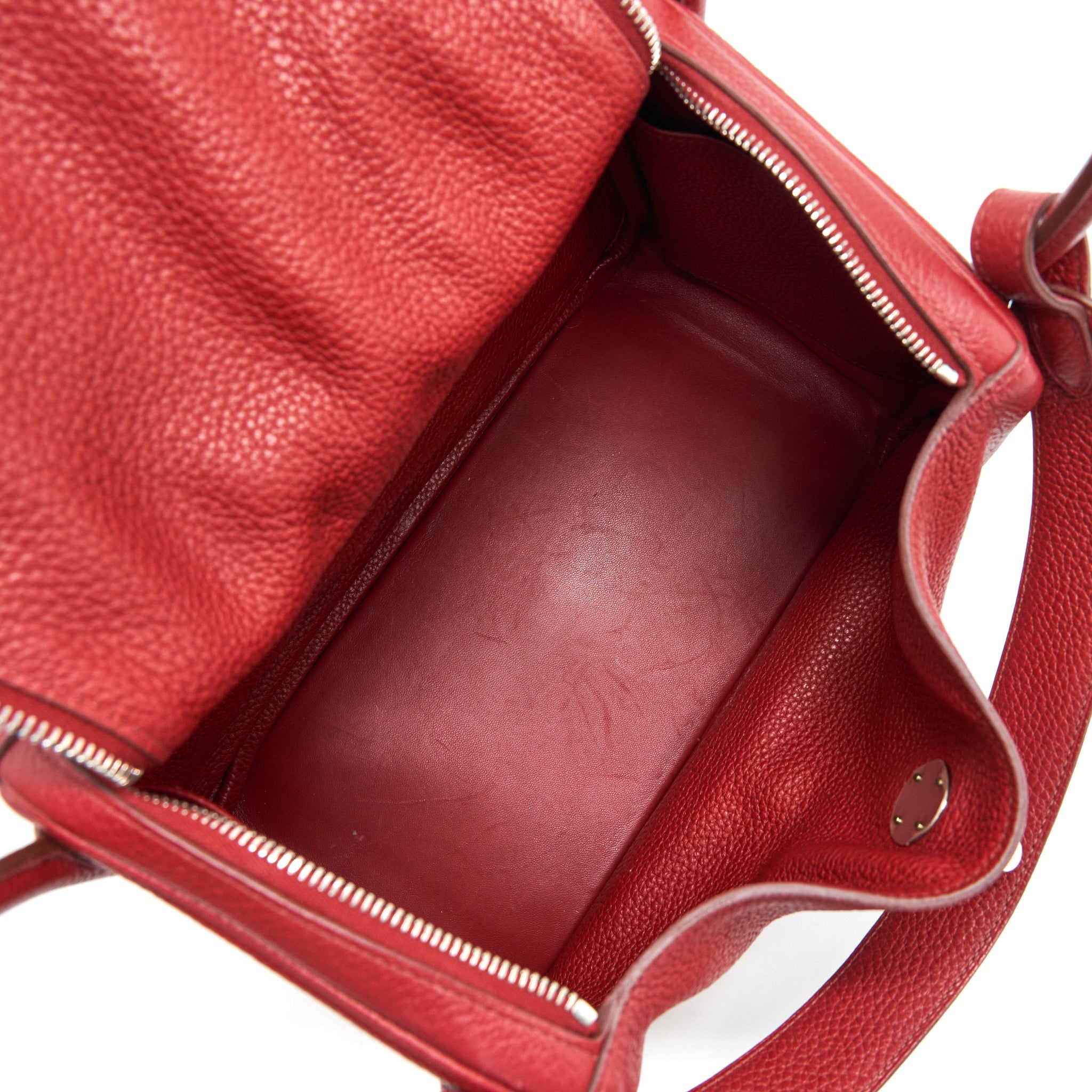 HERMES LINDY 30 CK54 ROUGH GARANCE SHW