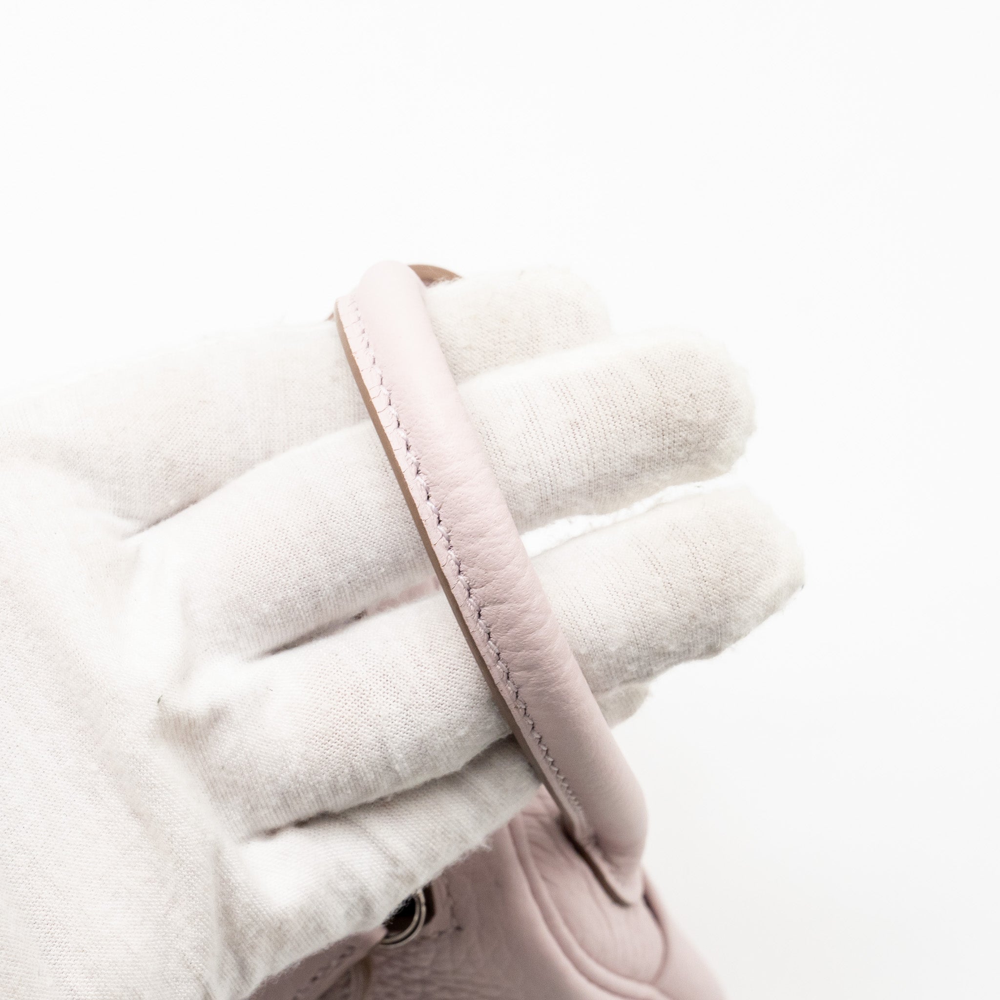 HERMES MINI LINDY CLEMENCE MAUVE PALE SHW