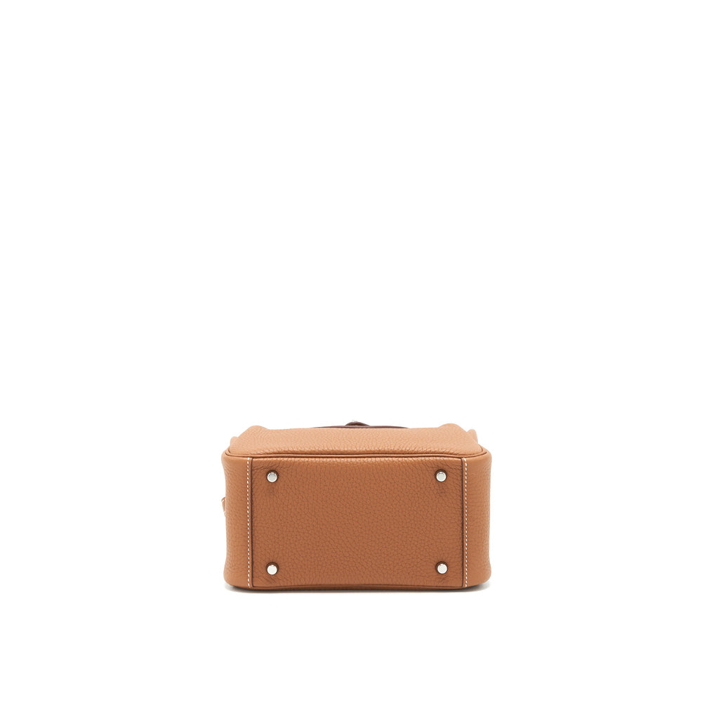 HERMES MINI LINDY GOLD WITH SHW