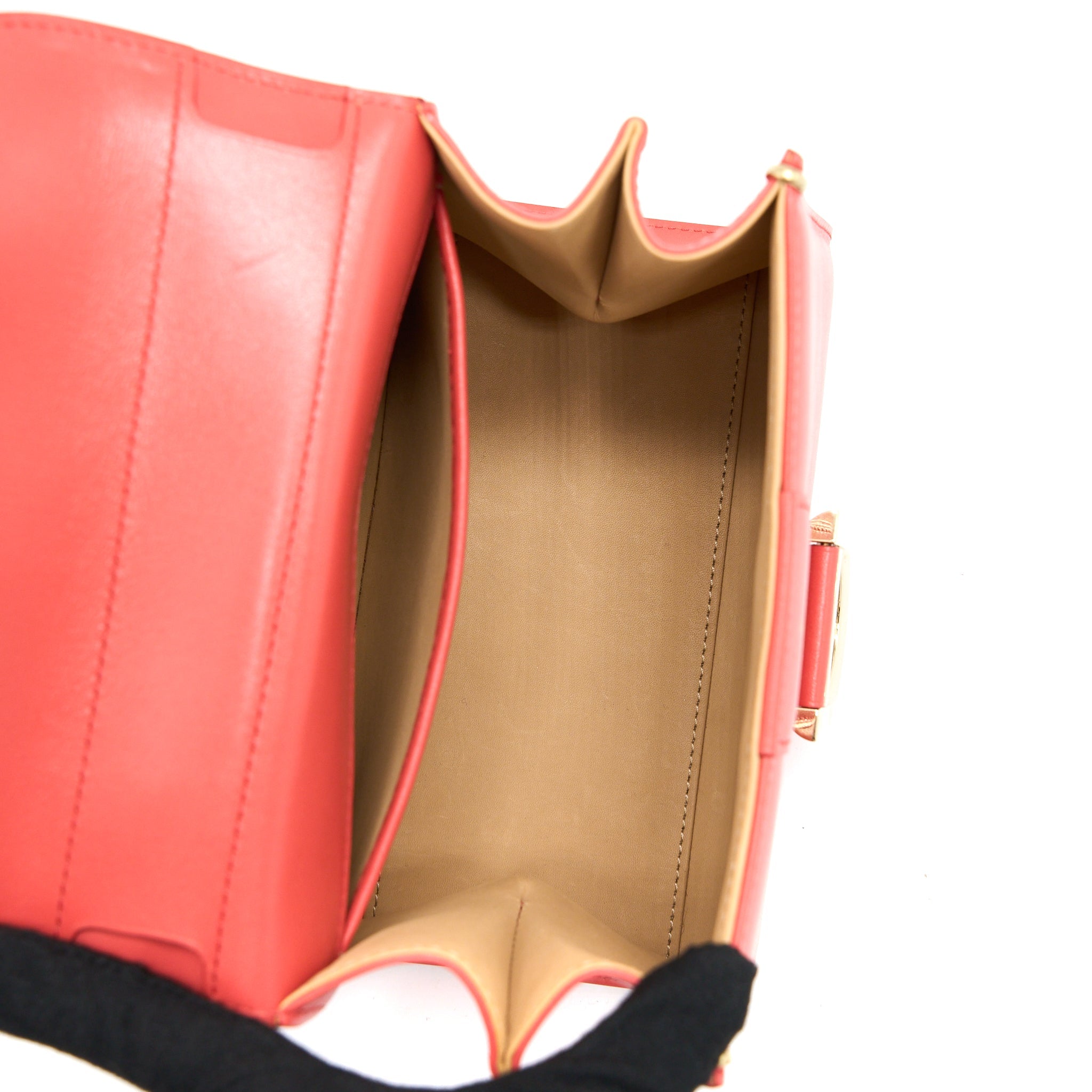 DELVAUX MINI BRILLIANT BOX CALFSKIN SUNSET GHW