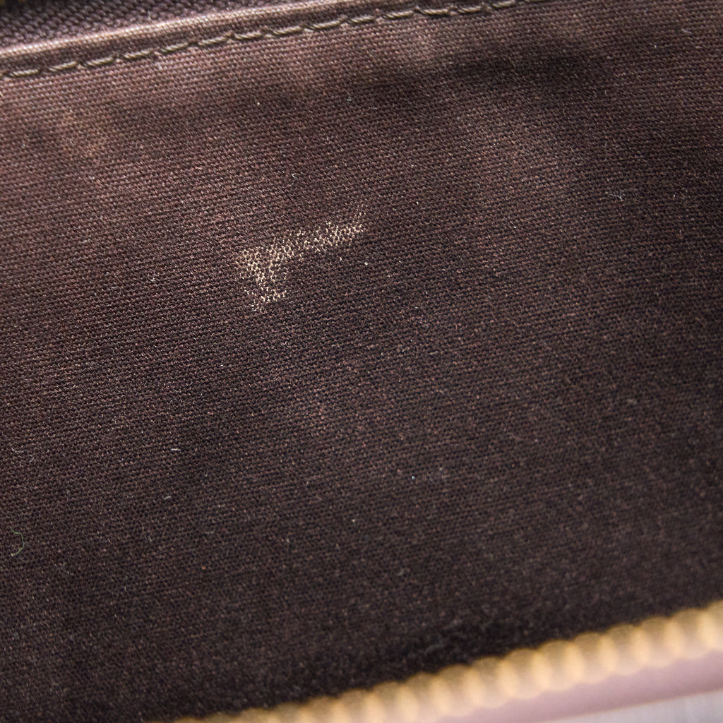 LOUIS VUITTON VERNIS BELLEVUE GM BAG PATENT AMARANTE GHW