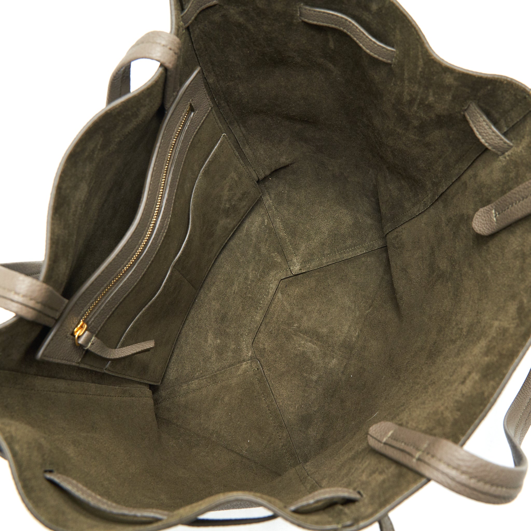 SMALL CABAS PHANTOM IN SOFT GRAINED CALFSKIN GREY