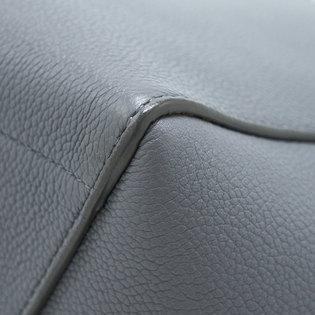 CELINE SANGLE BUCKET BAG CALFSKIN GREY GHW