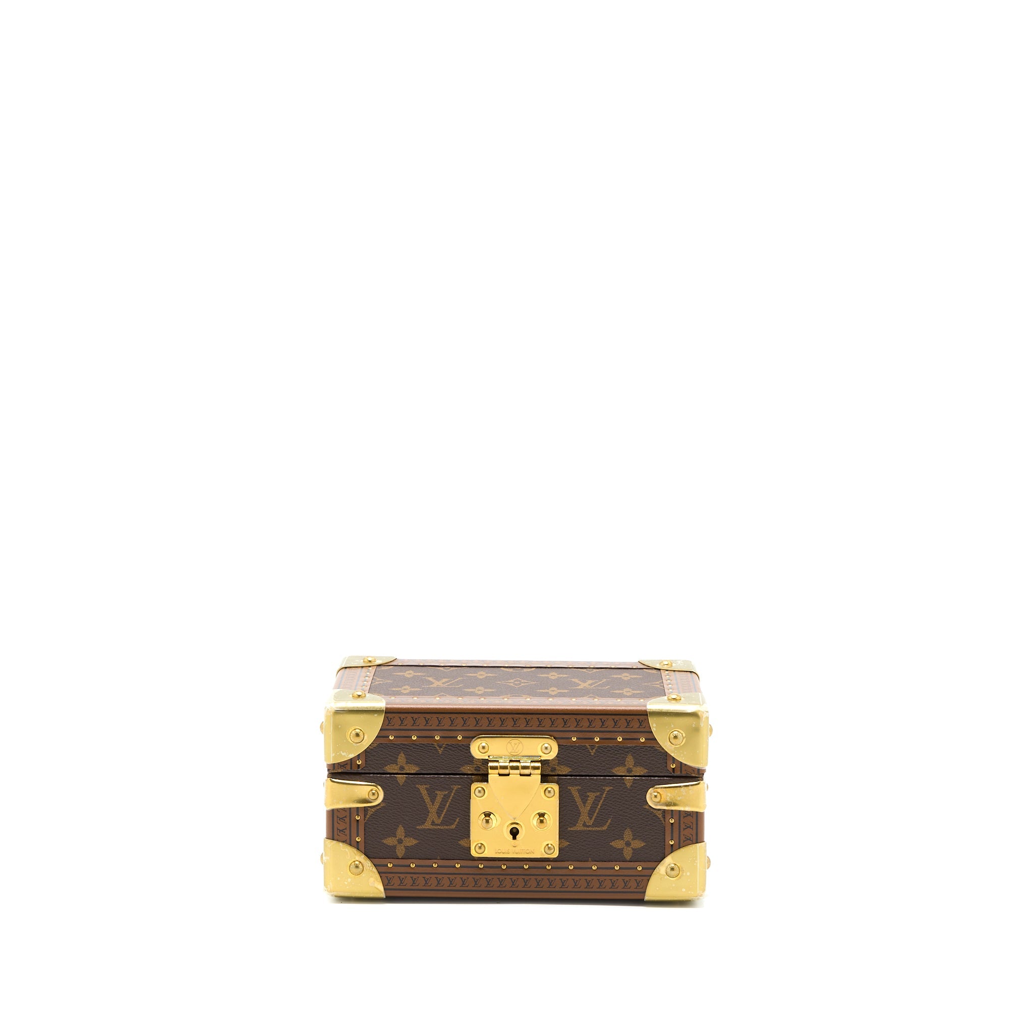 LOUIS VUITTON COFFRET TRESOR 20 MONOGRAM CANVAS GHW