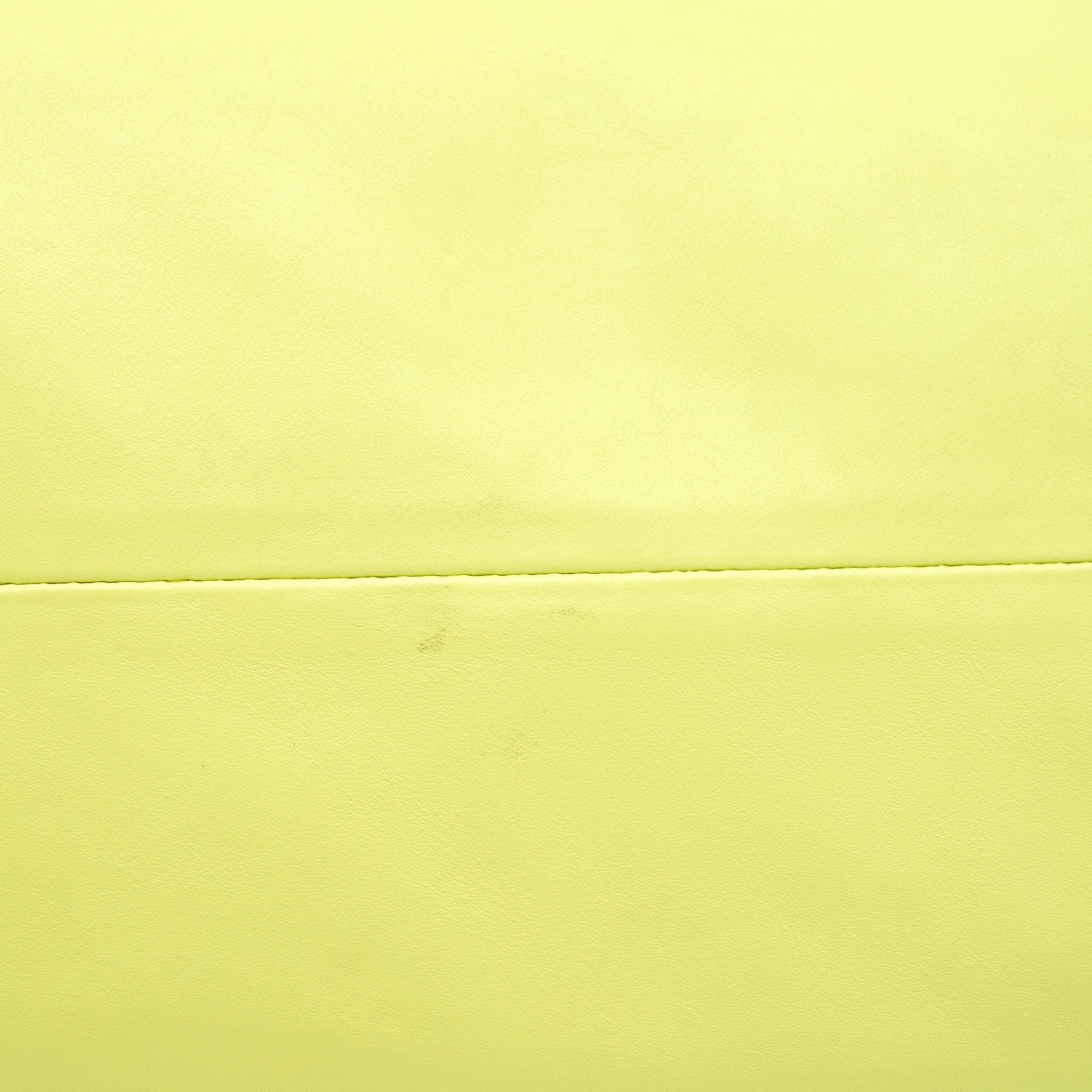 BOTTEGA VENETA CHAIN POUCH CALFSKIN LIGHT GREEN GHW