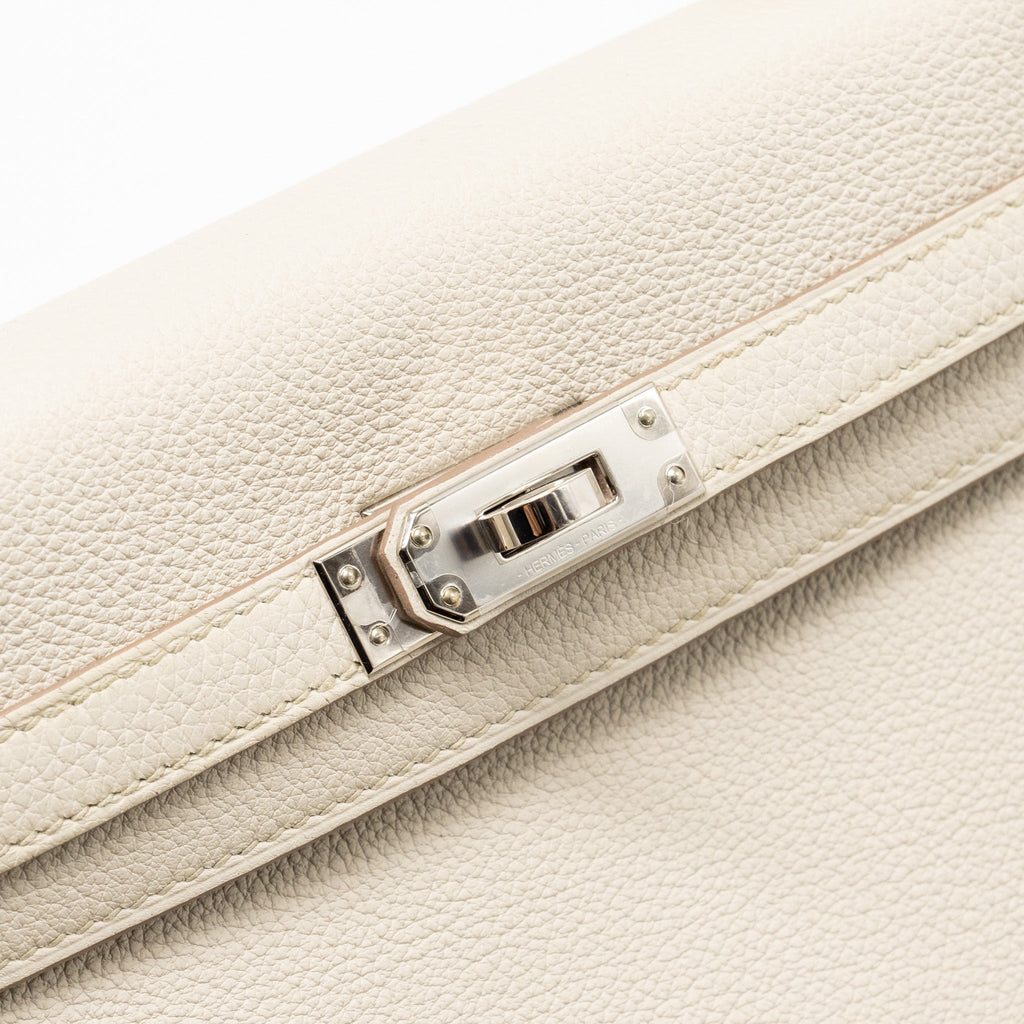 HERMES KELLY 25 STRAP TOGO BETON/GRIS ASPHALTE SHW