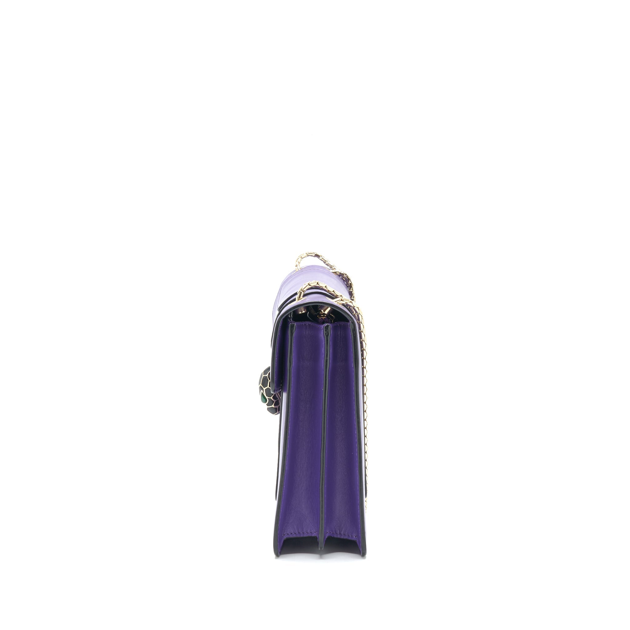 BVLGARI SERPENTI FOREVER SHOULDER BAG PURPLE LGHW