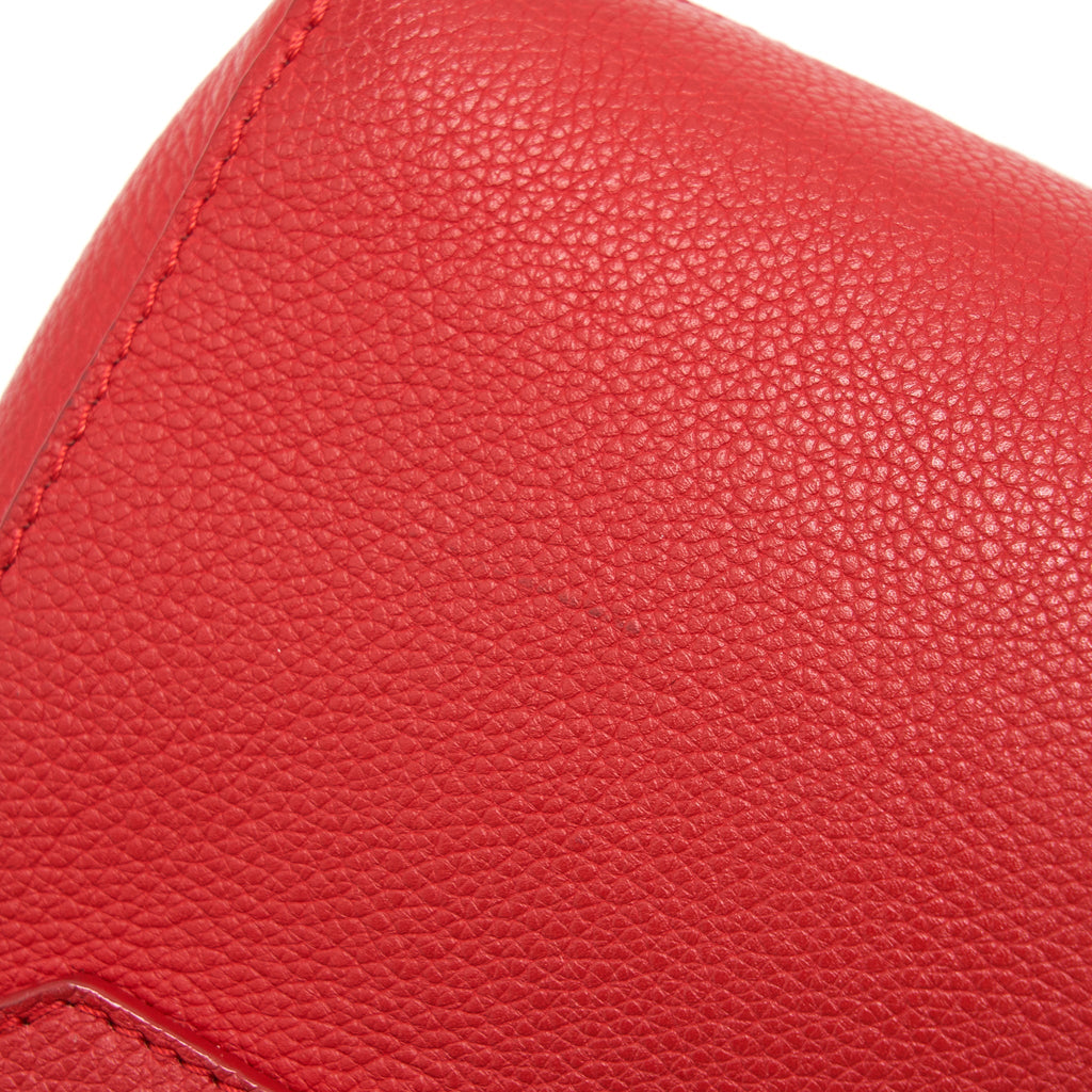 LOUIS VUITTON LOCKME II BB BAG IN RED SHW