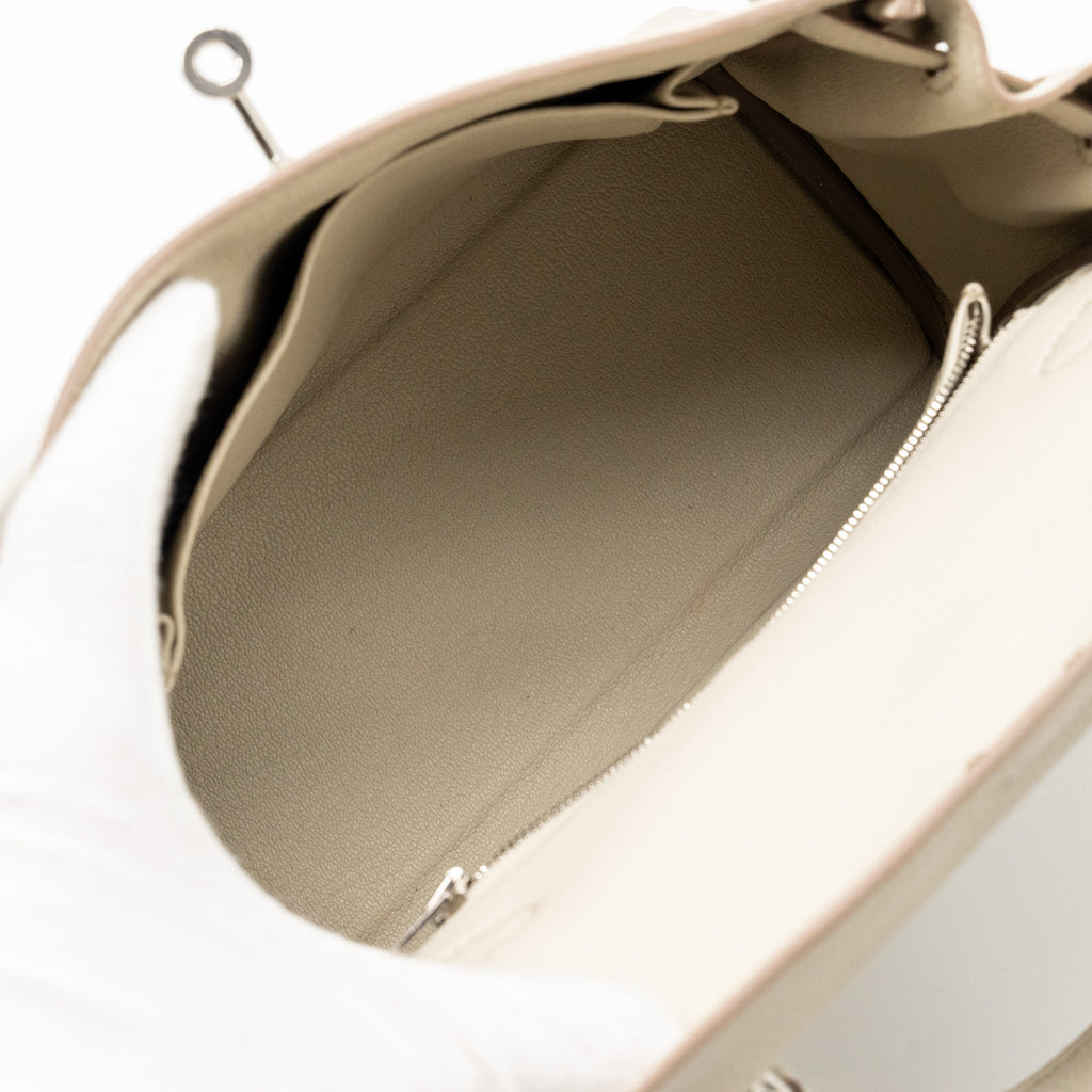 HERMES KELLY 25 STRAP TOGO BETON/GRIS ASPHALTE SHW
