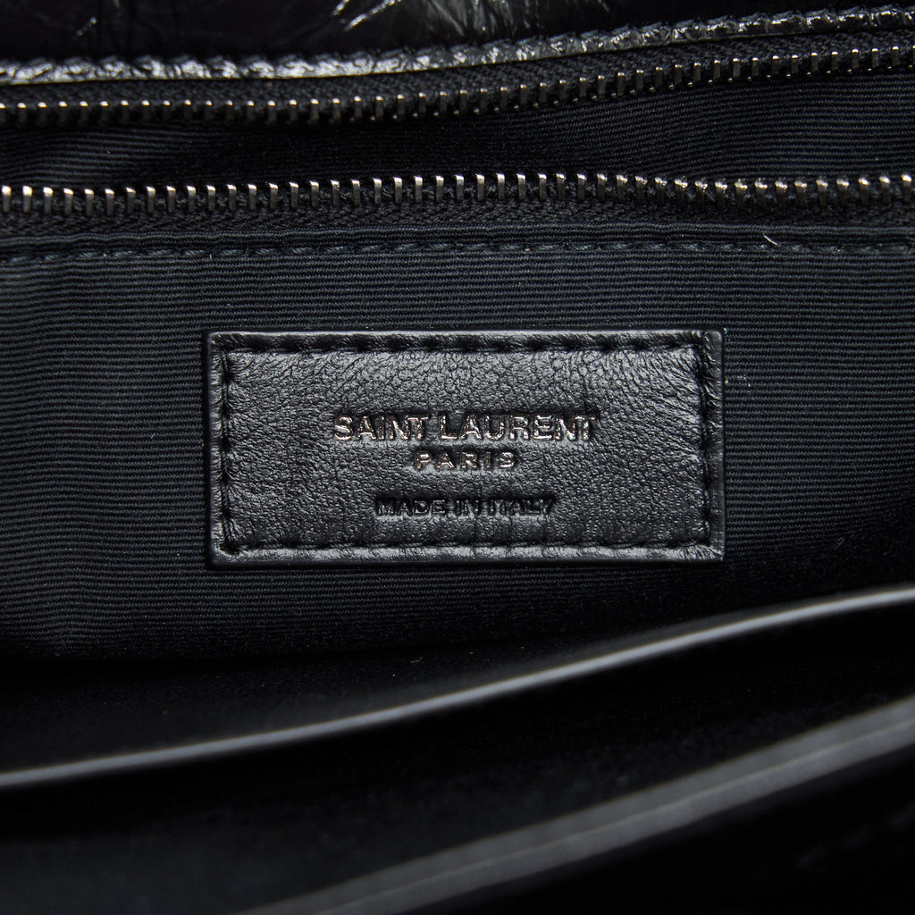 SAINT LAURENT/YSL MEDIUM NIKI BAG CALFSKIN BLACK SHW