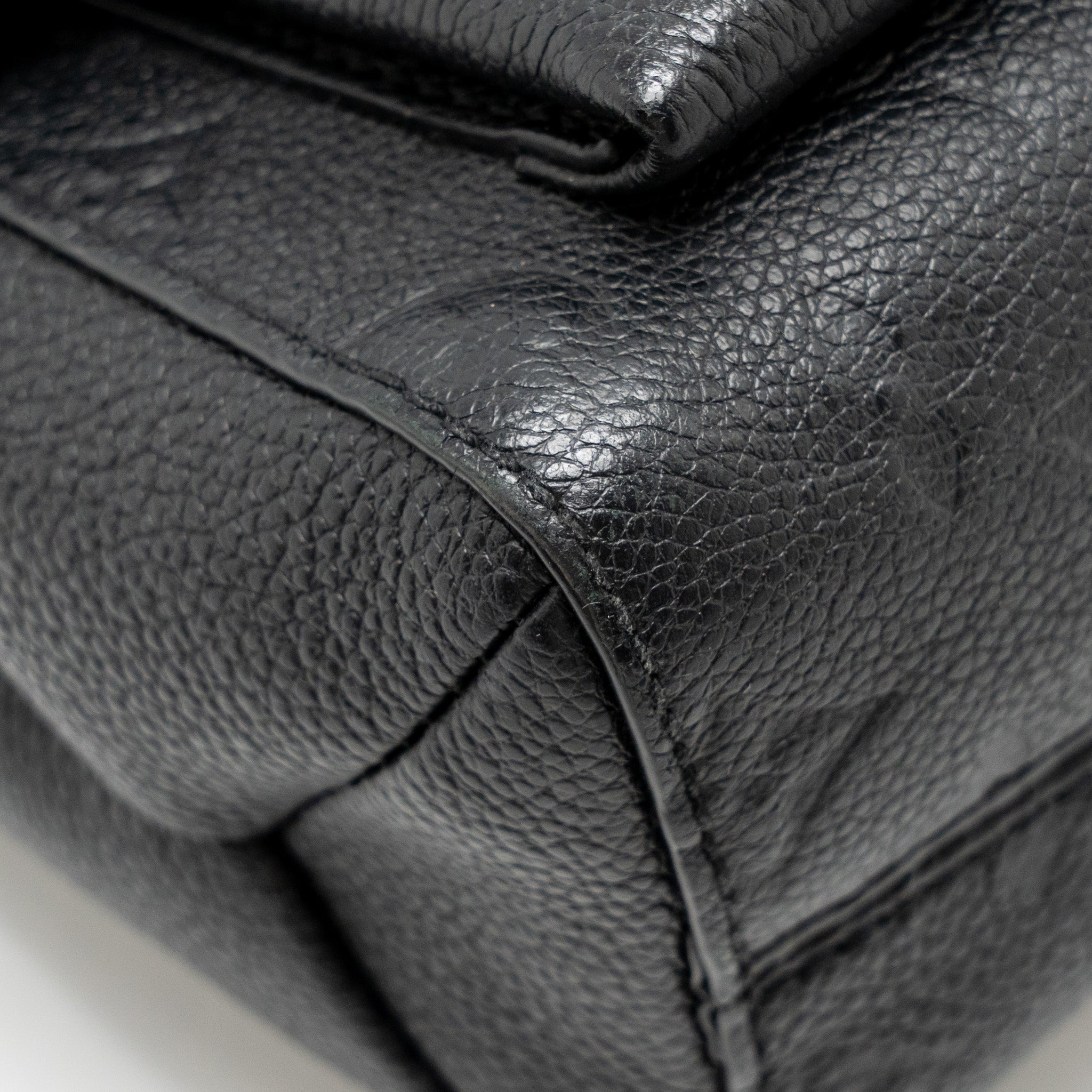 LOUIS VUITTON VAVIN PM MONOGRAM EMPREINTE LEATHER BLACK GHW