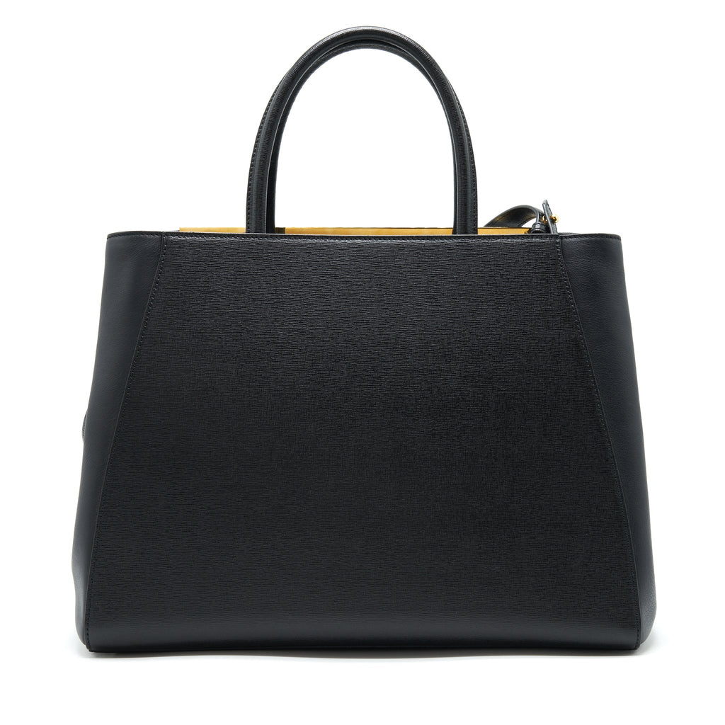 FENDI 2JOURS TOTE BAG BLACK GHW