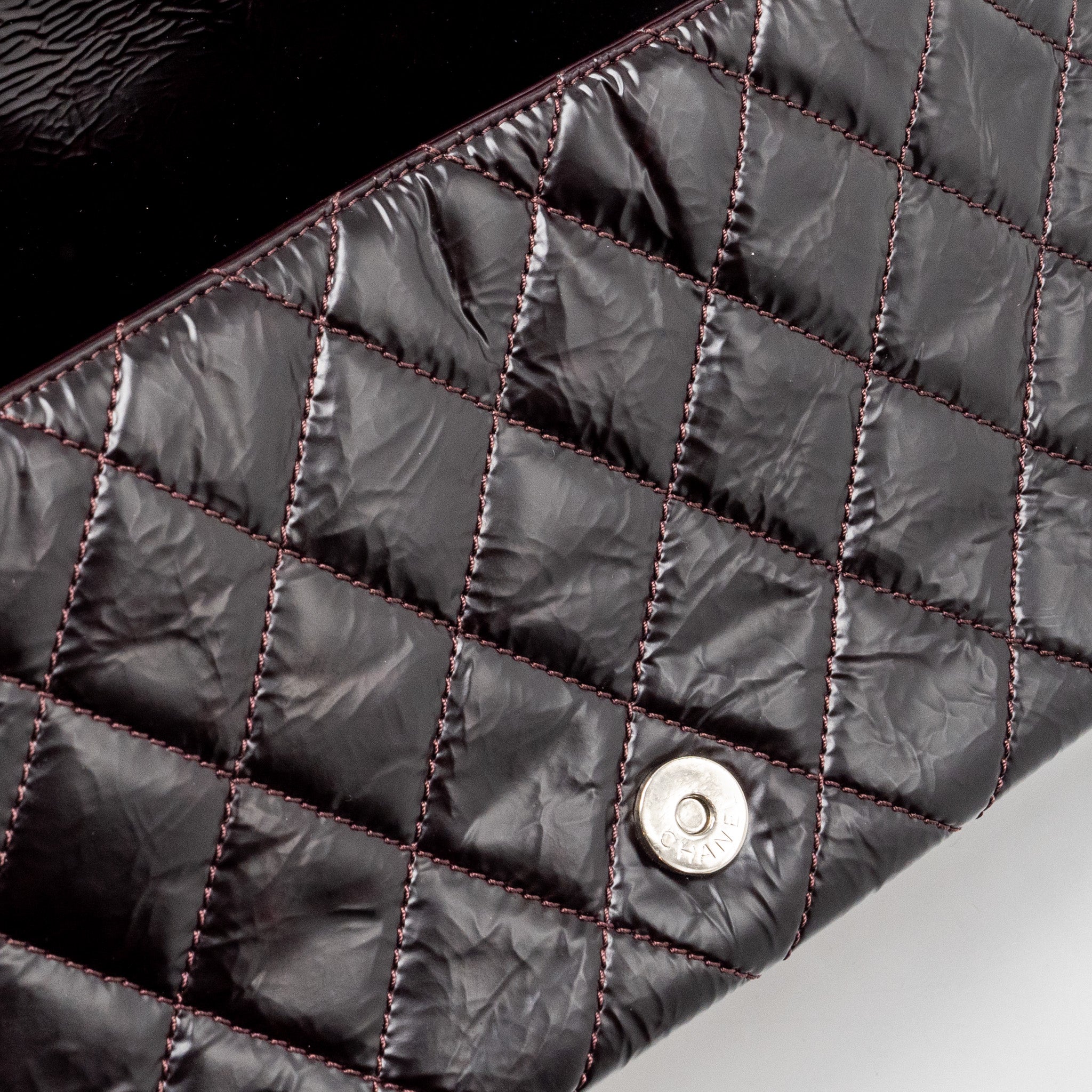 CHANEL 31 RUE CAMBON FLAP BAG CALFSKIN DARK RED SHW