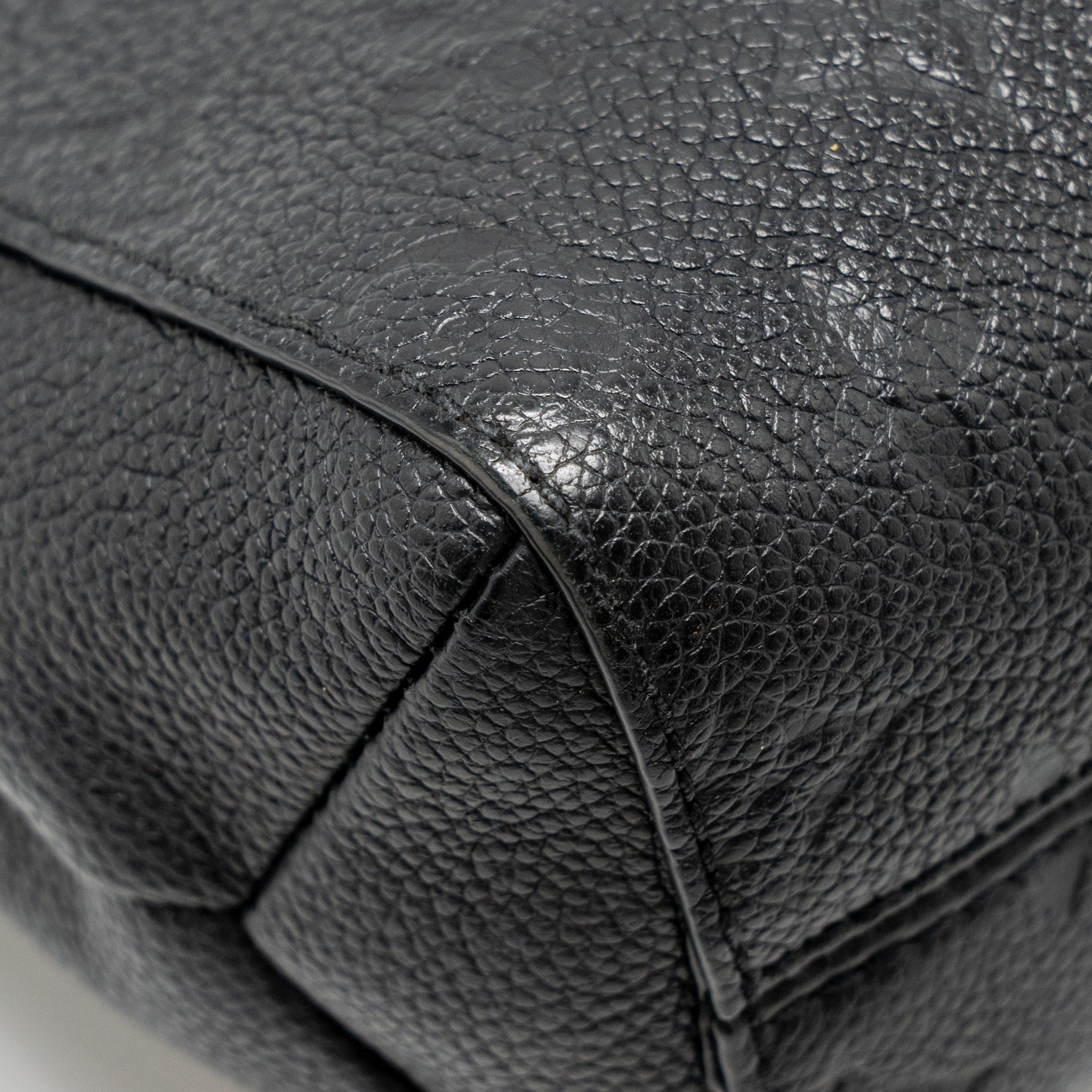 LOUIS VUITTON VAVIN PM MONOGRAM EMPREINTE LEATHER BLACK GHW