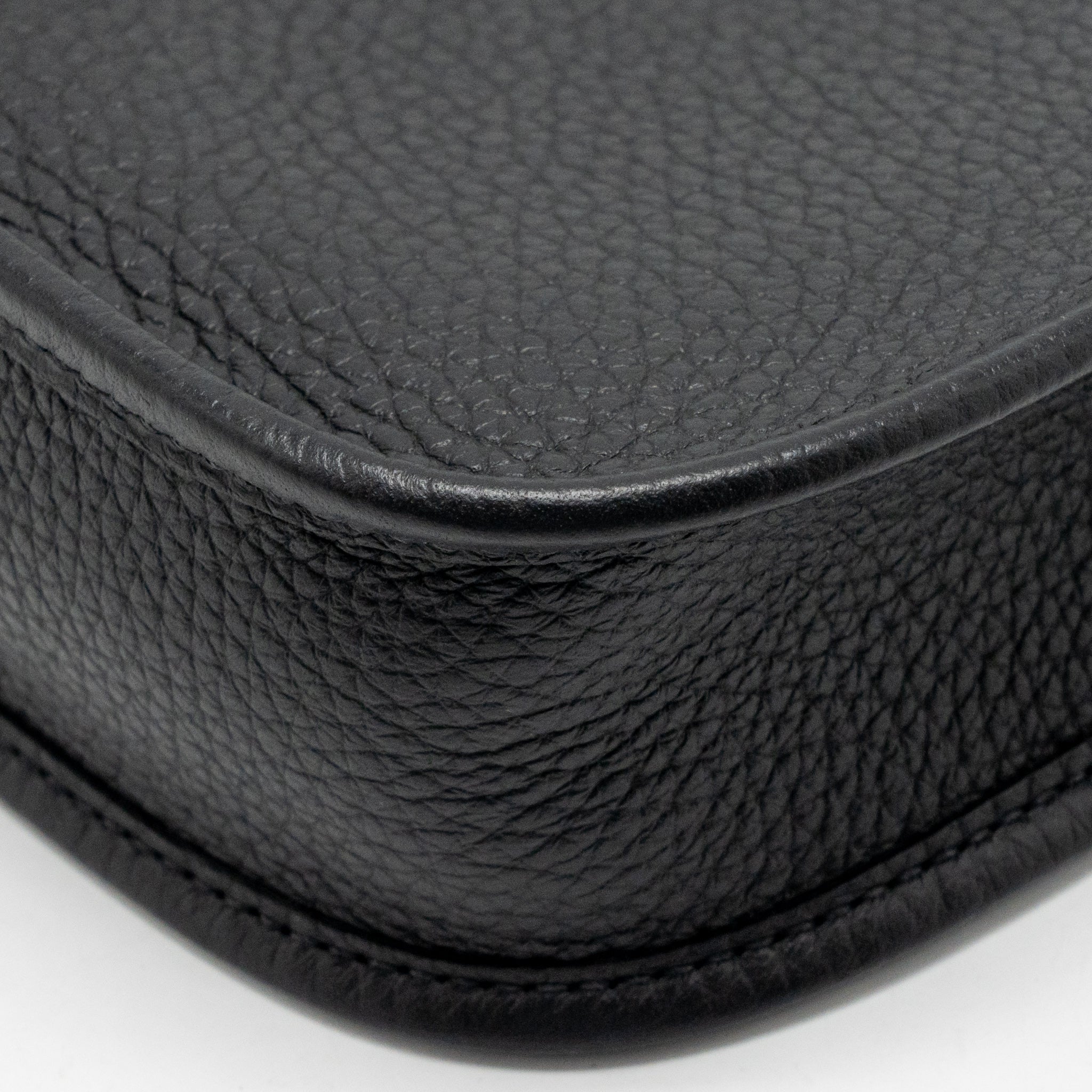 HERMES MINI EVELYNE SHORT CLEMENCE BLACK/GRIS MISTY SHW