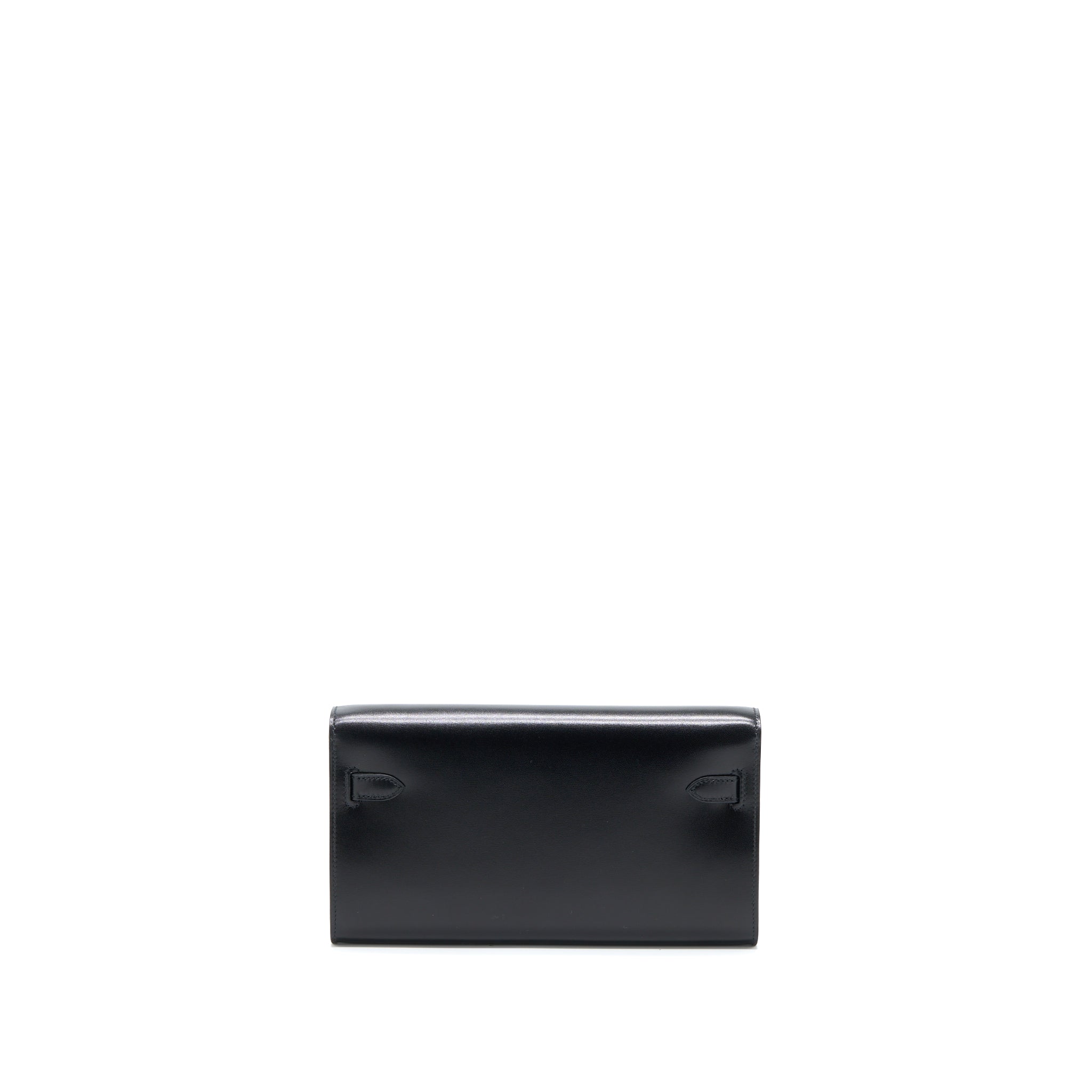 HERMES KELLY TO GO BOX LEATHER BLACK SHW