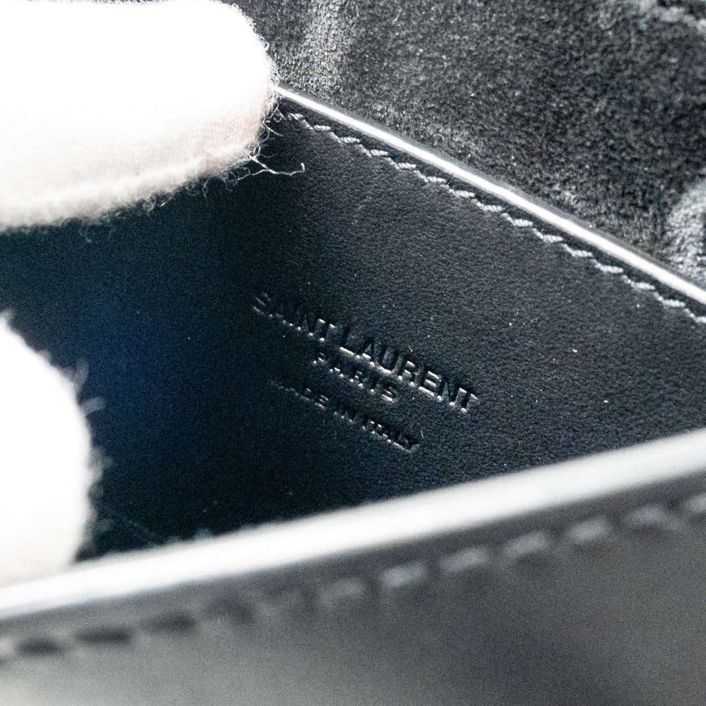 SAINT LAURENT/YSL KAIA BAG CALFSKIN BLACK GHW