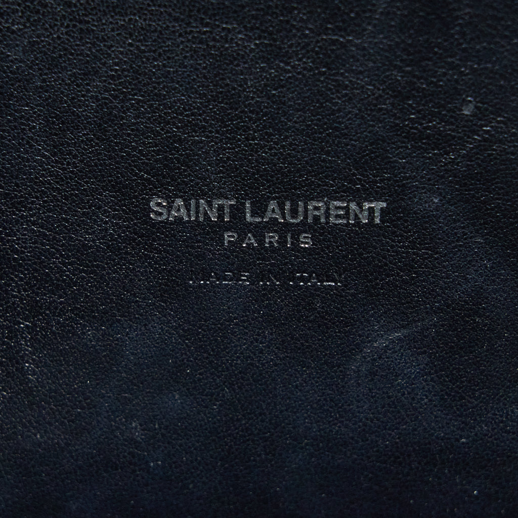 SAINT LAURENT BABY SAC DE JOUR GRAINED CALFSKIN BLACK SHW