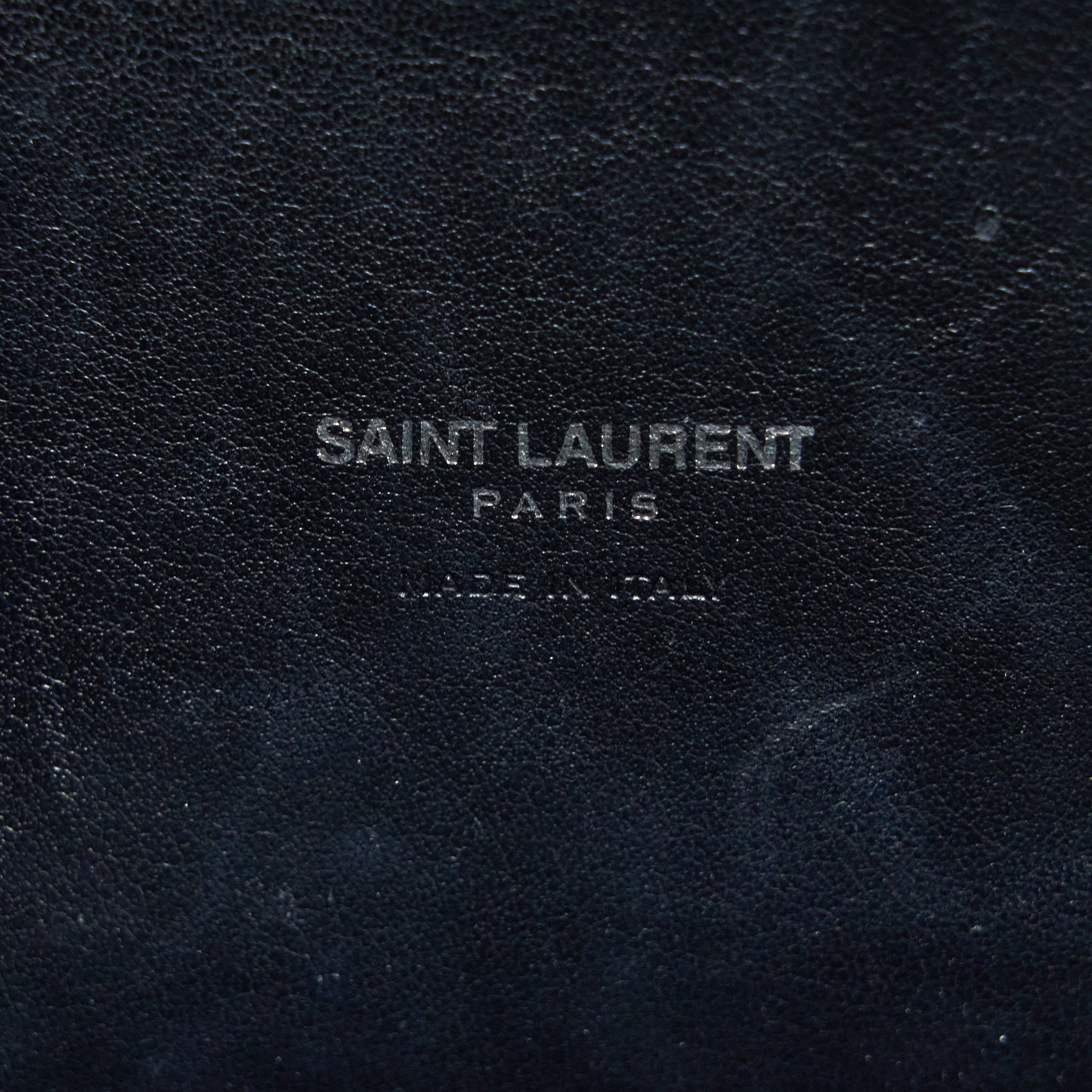 SAINT LAURENT BABY SAC DE JOUR GRAINED CALFSKIN BLACK SHW