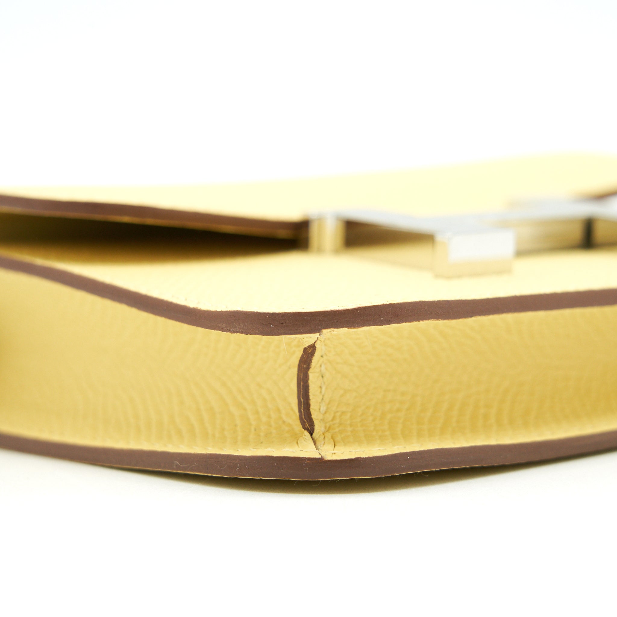 HERMES CONSTANCE SLIM JAUNE POUSSIN SHW
