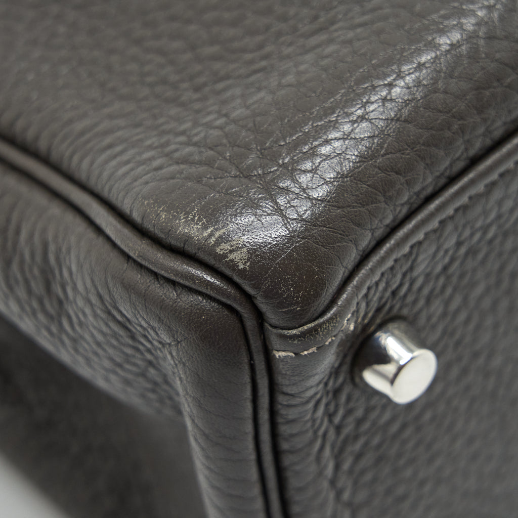 HERMES KELLY 32 CLEMENCE DARK GREY SHW