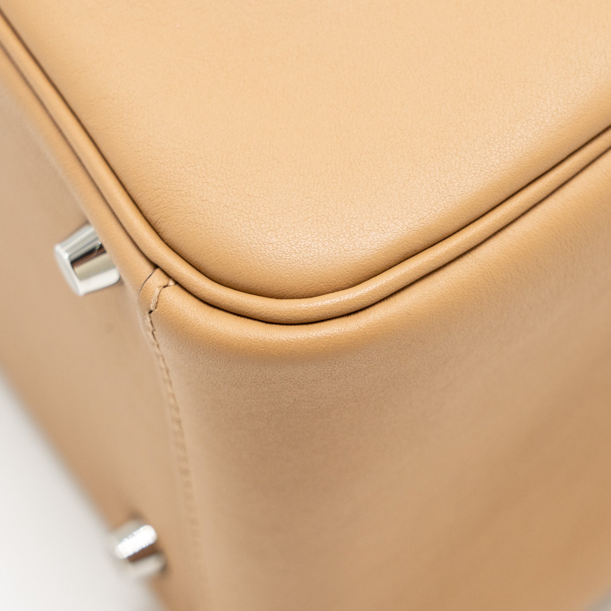 HERMES MINI LINDY SWIFT CHAI / MAUVE SYLVESTRE SHW